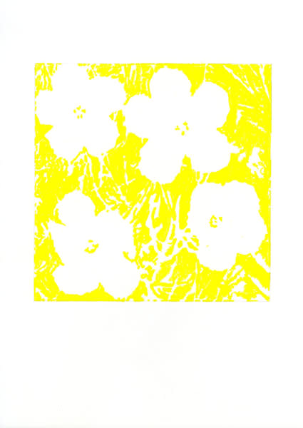 13408, John Zinsser, After Andy Warhol, Flowers, 1964 (Yellow Version), 2011
