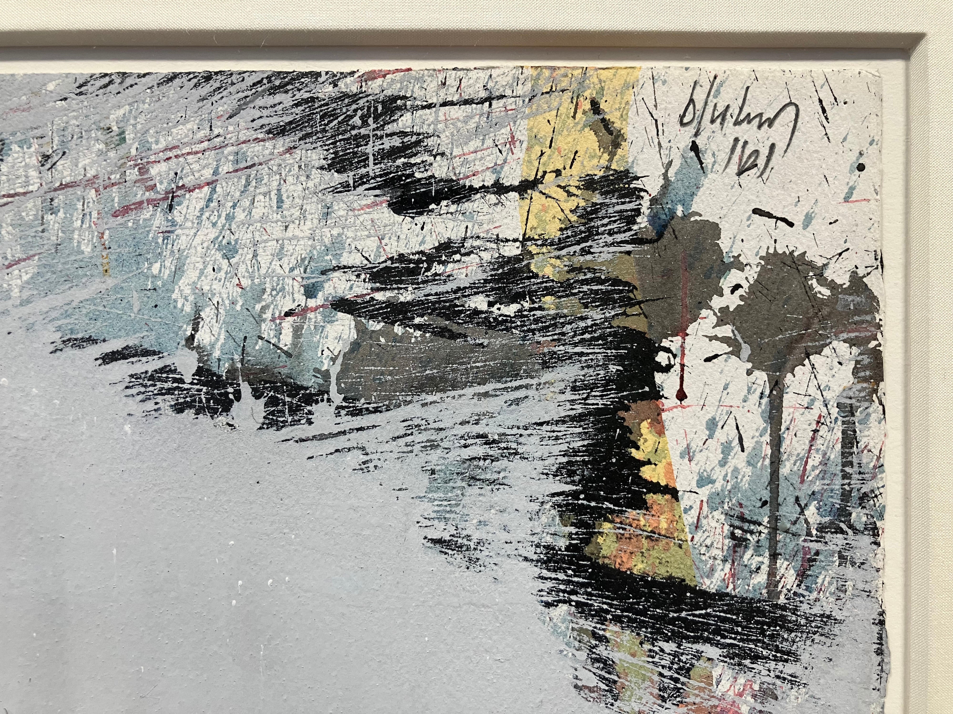 07455, Norman Bluhm, Untitled, 1961