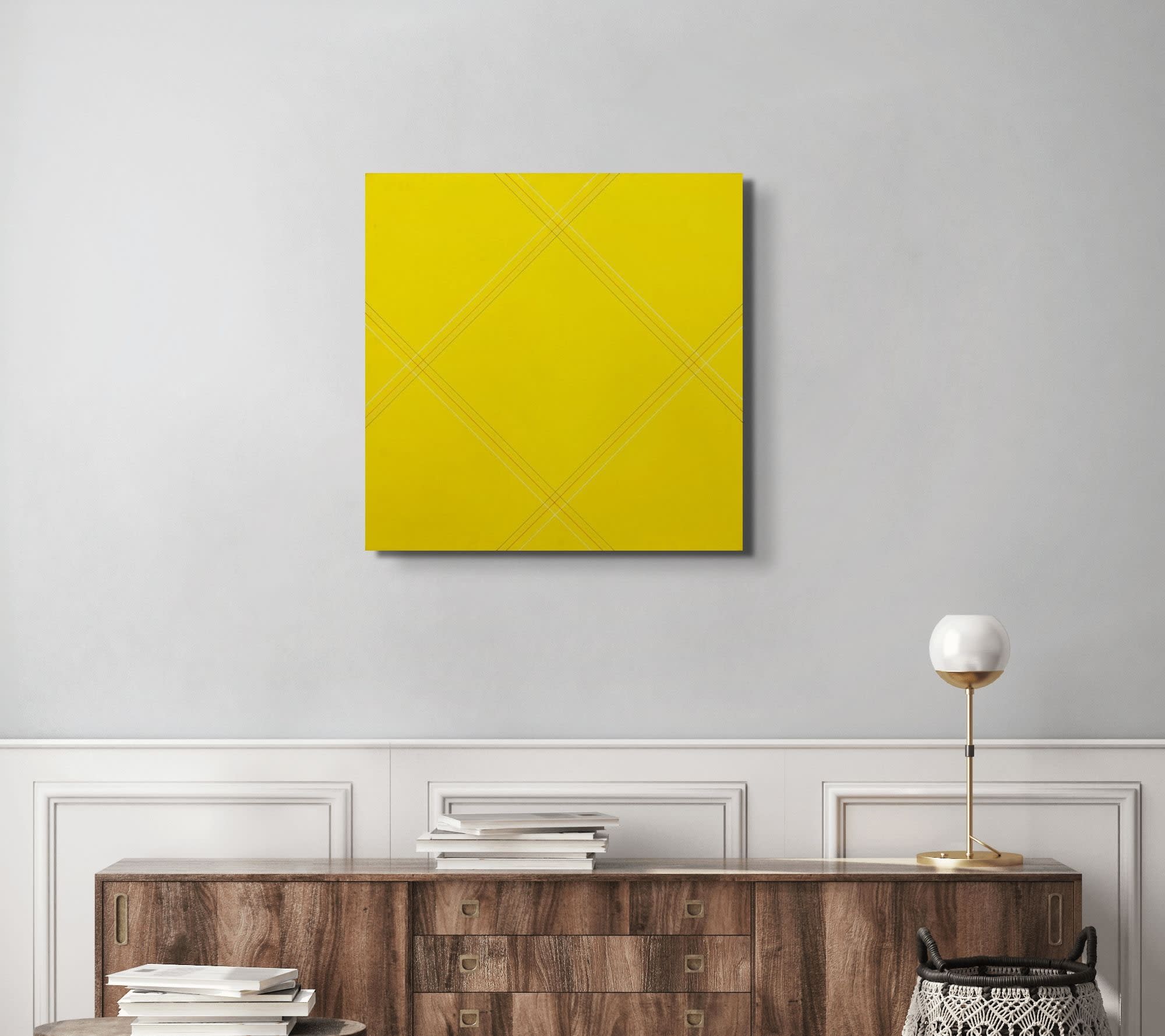 18642, Naohiko Inukai, Yellow Diamond, circa 1968