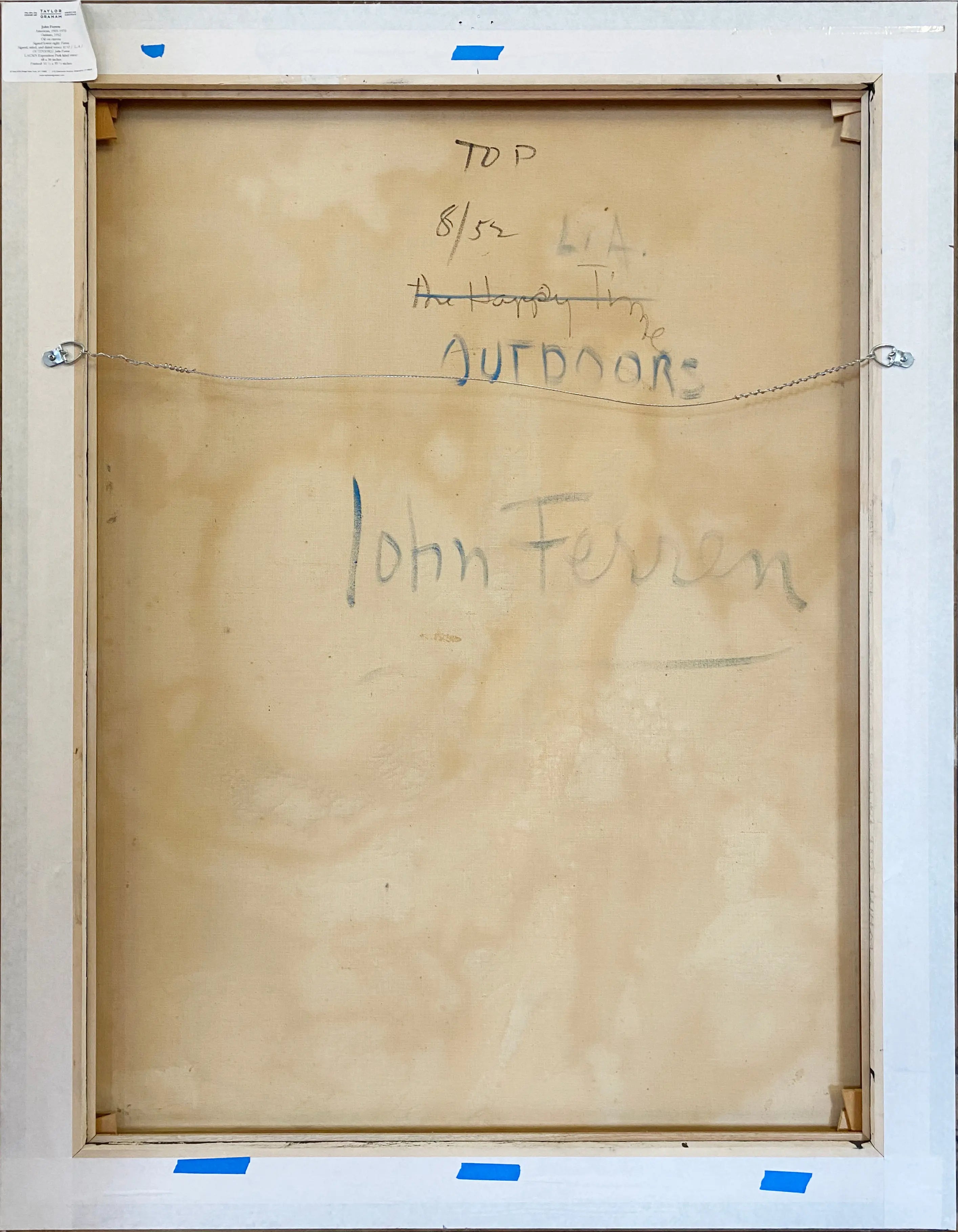 15745, John Ferren, Outdoors, 1952