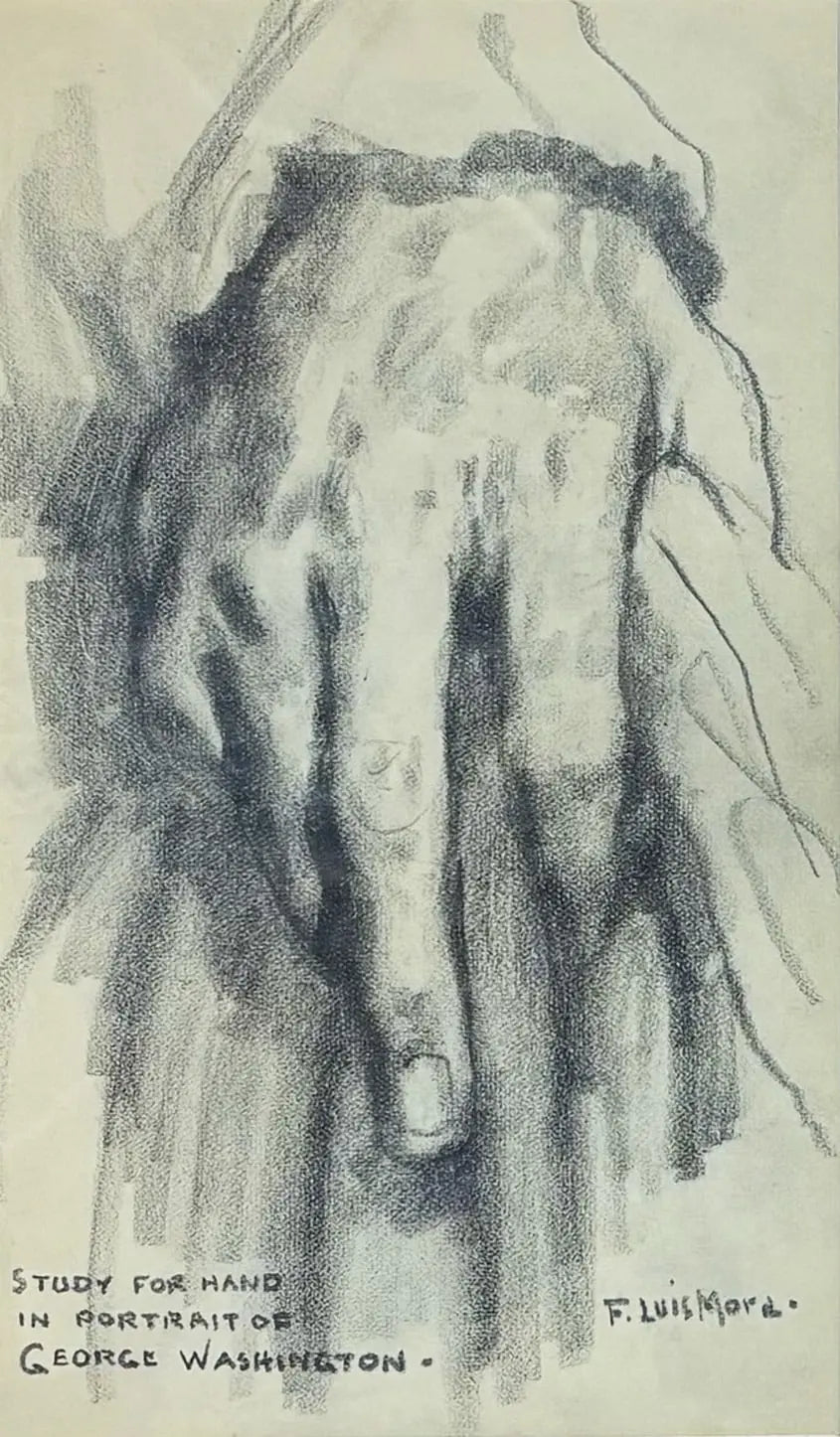 18313, Francis Luis Mora, George Washington Hand Studies