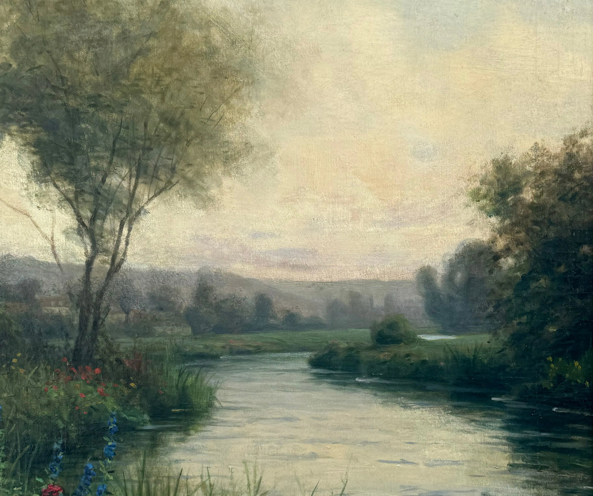 16733, Louis Aston Knight, Flowers on the Riverbank