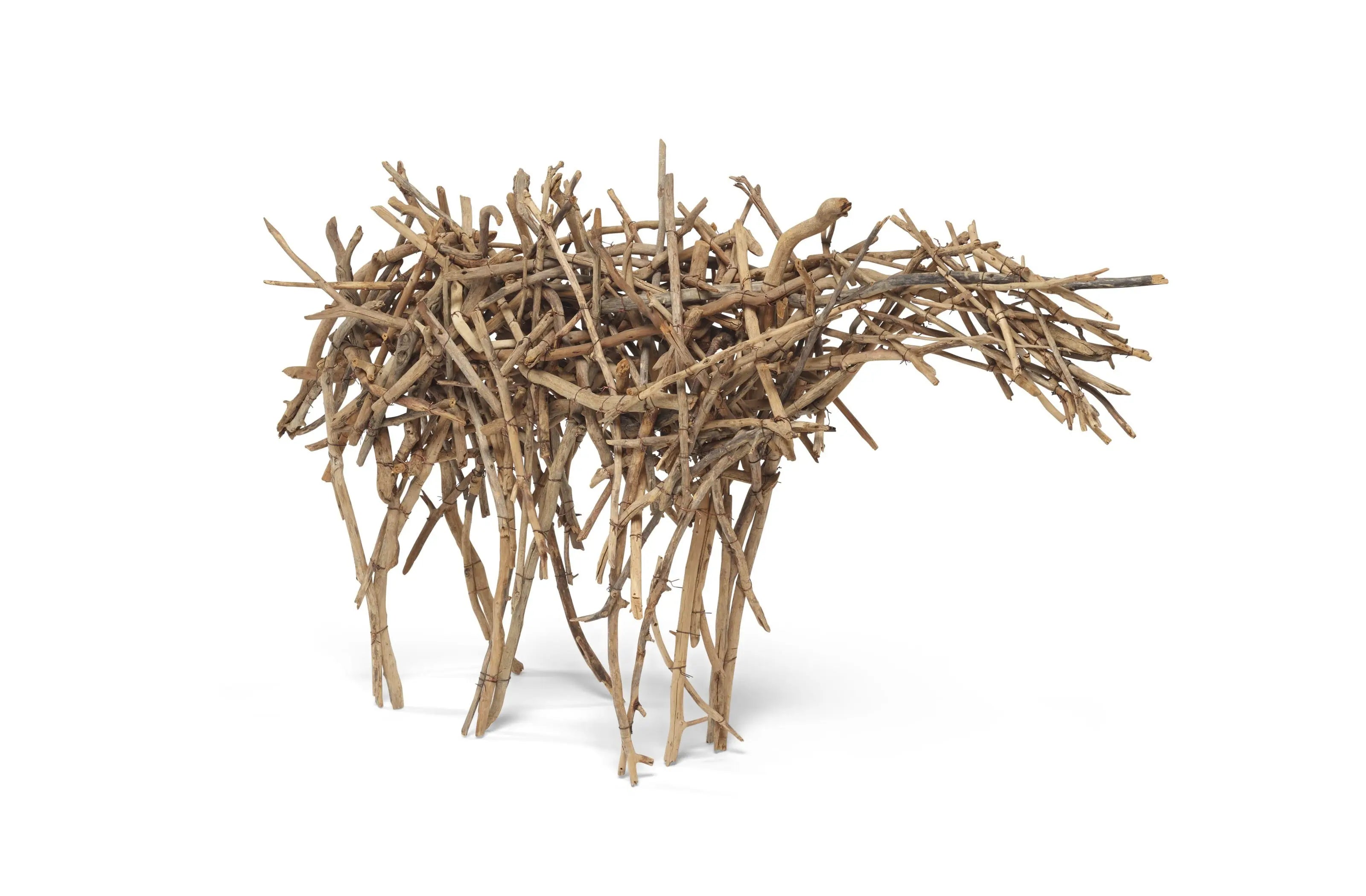 16768, Deborah Butterfield, Small Stick Horse, 1978