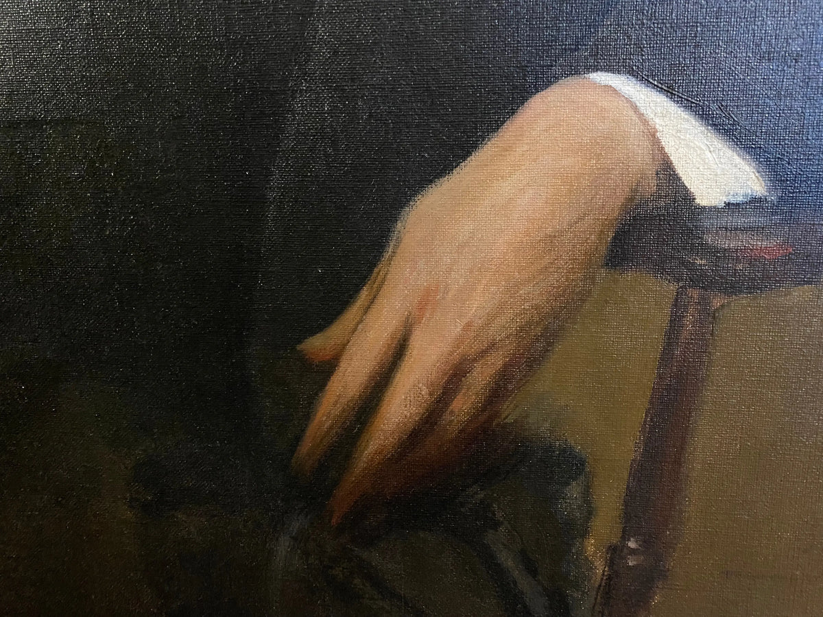 14597, John White Alexander, Portrait of Mercer Beasley, Circa 1880
