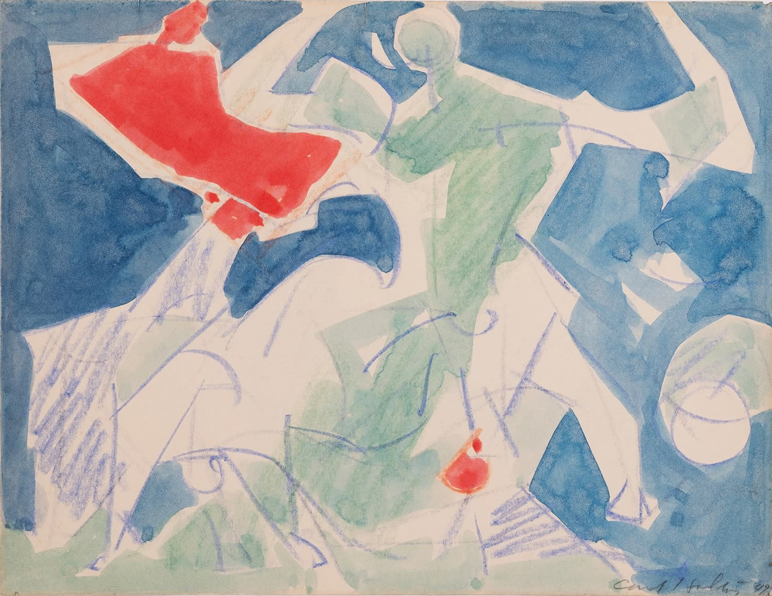 16802, Carl Holty, Untitled #370, 1949