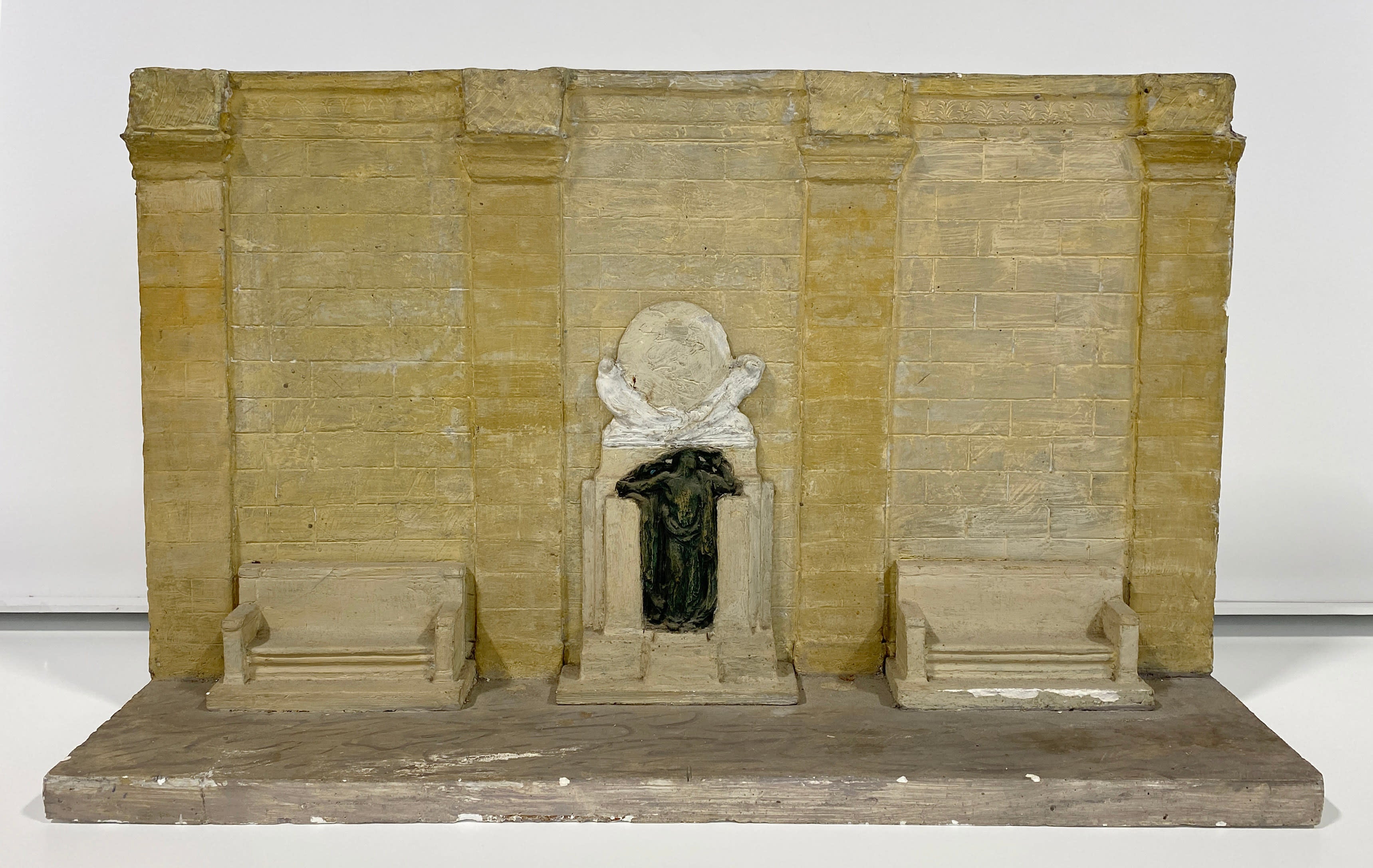 18196, Chester Beach, Service to the Nation in Peace and War Maquette, circa 1926