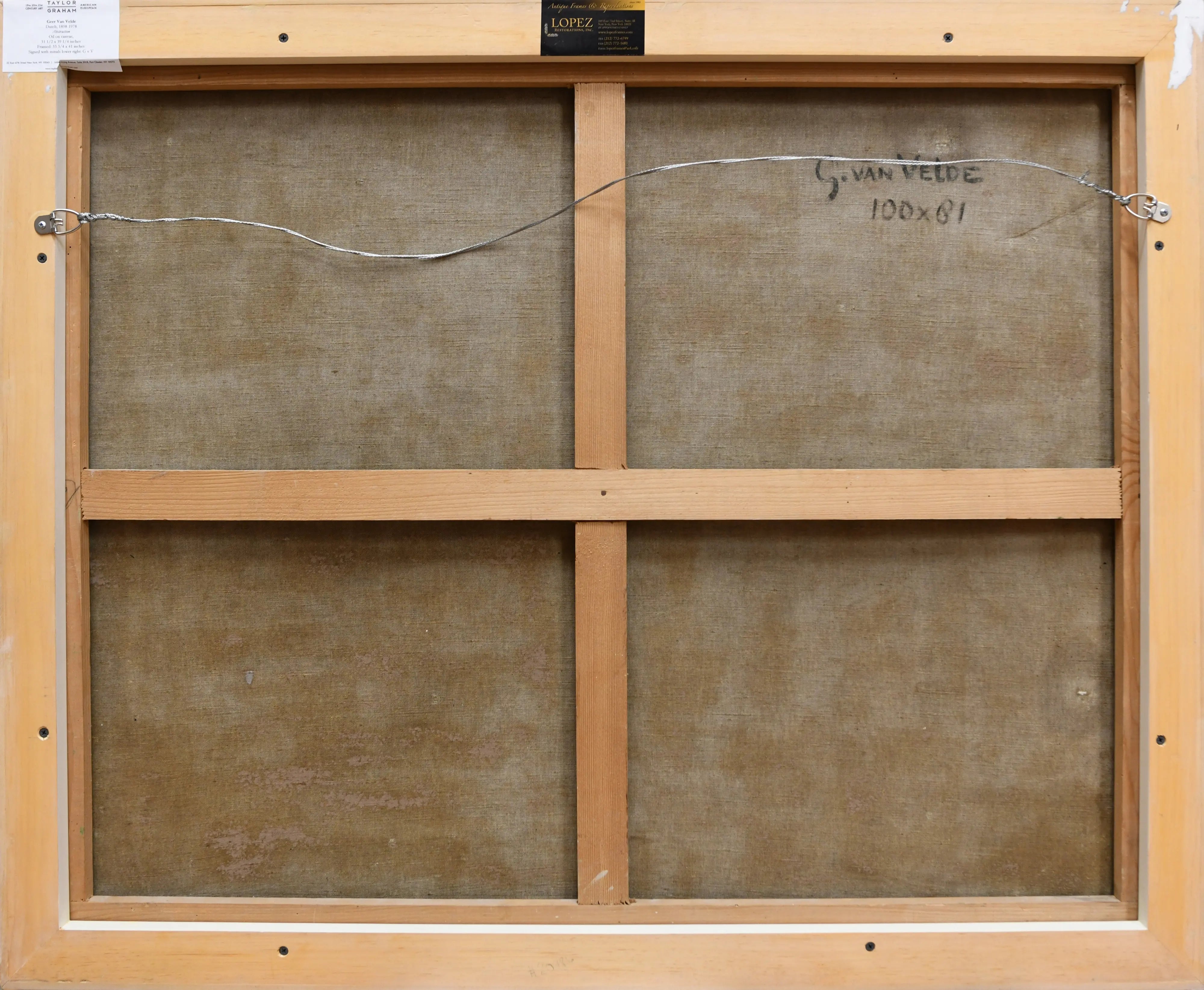 14407, Geer van Velde, Abstraction