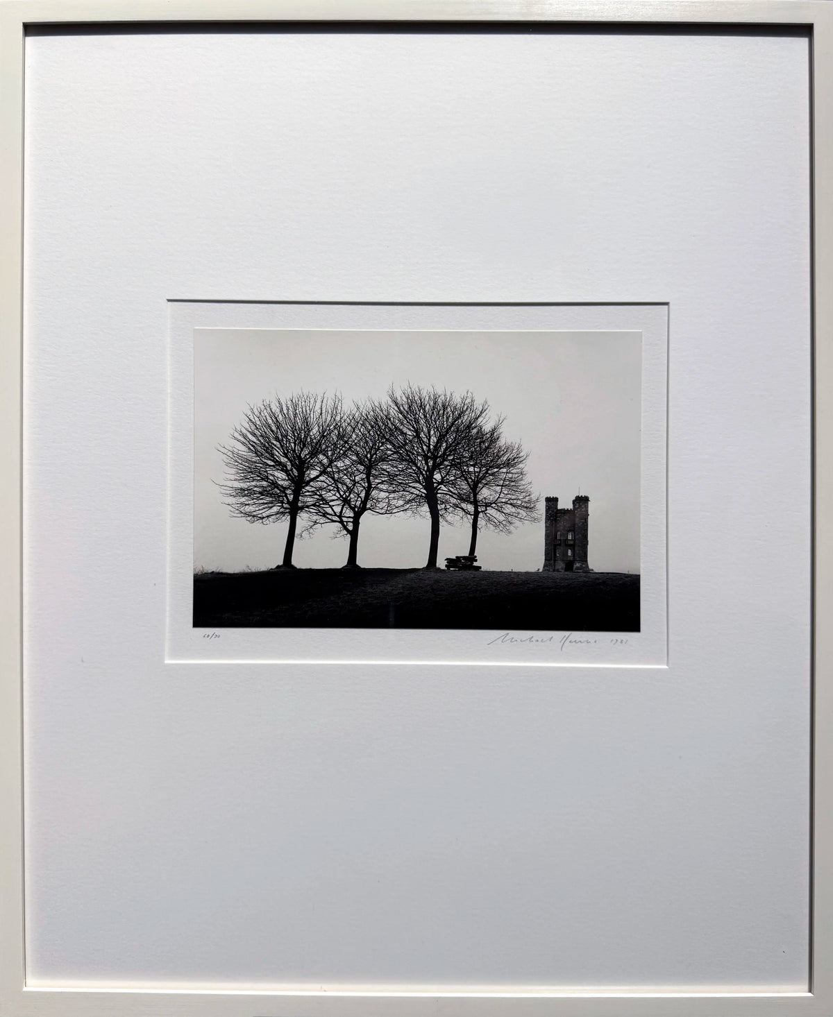 18898, Michael Kenna, Broadway Tower, Worcestershire, England, 1981, printed 1992