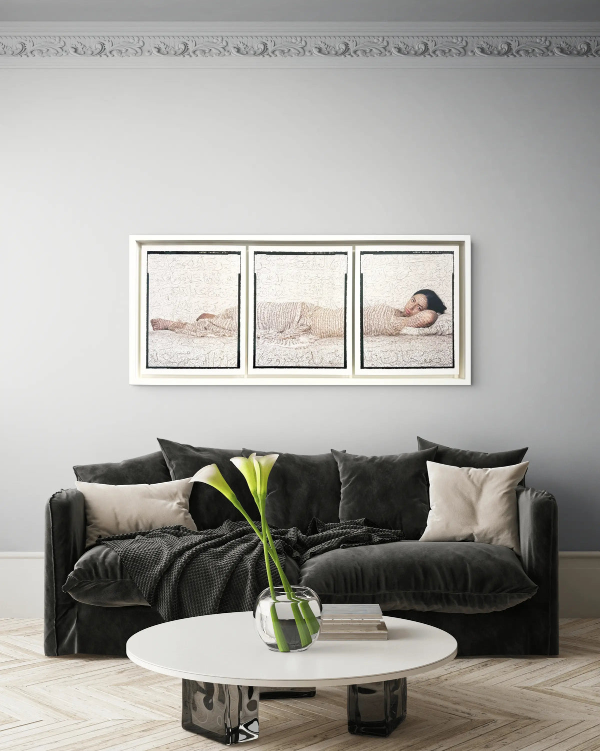 18862, Lalla Essaydi, Les Femmes du Maroc "Reclining Odalisque", 2008