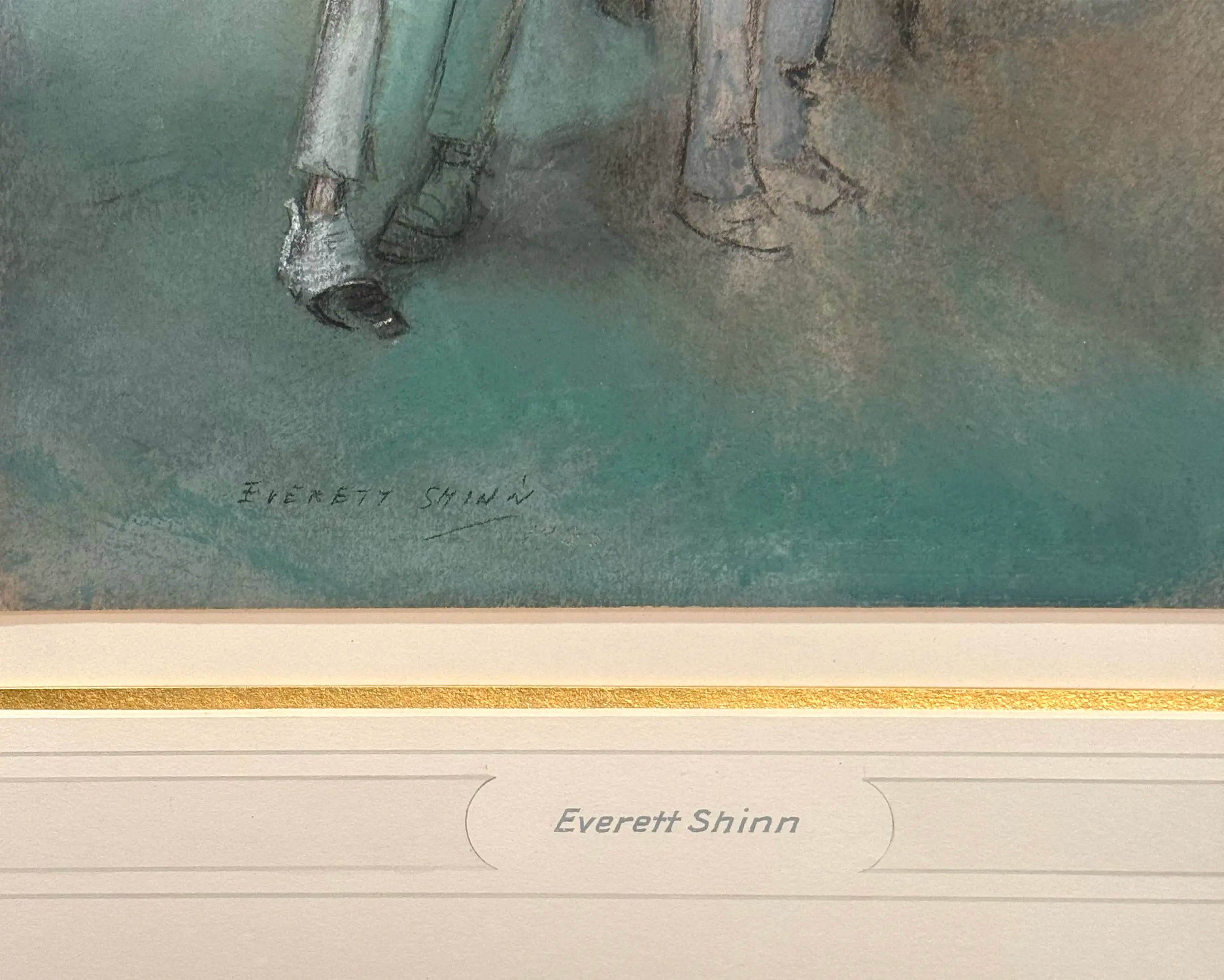 18887, Everett Shinn, Two Drunks, 1935