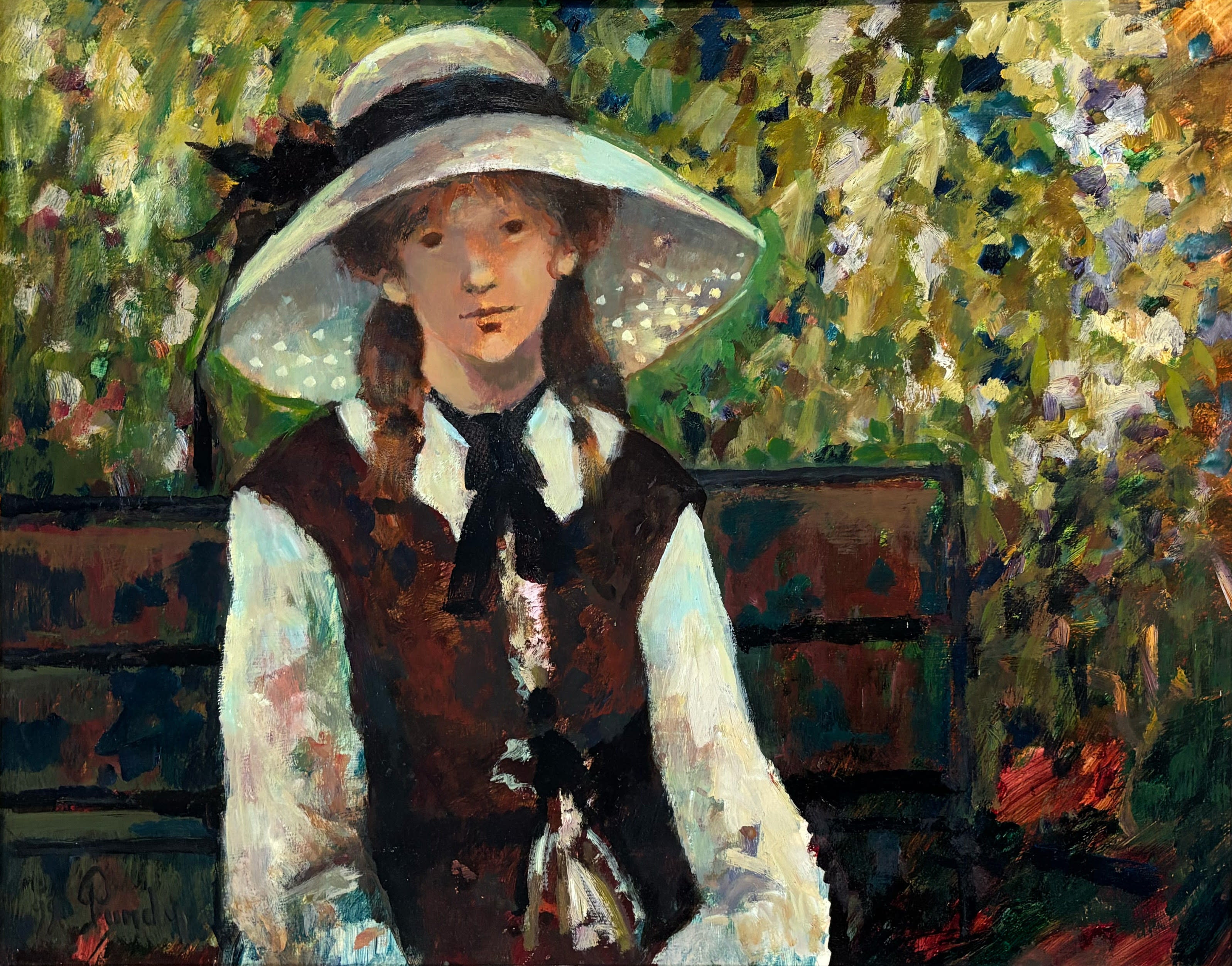 16434, Donald R. Purdy, Girl With Hat, 1999