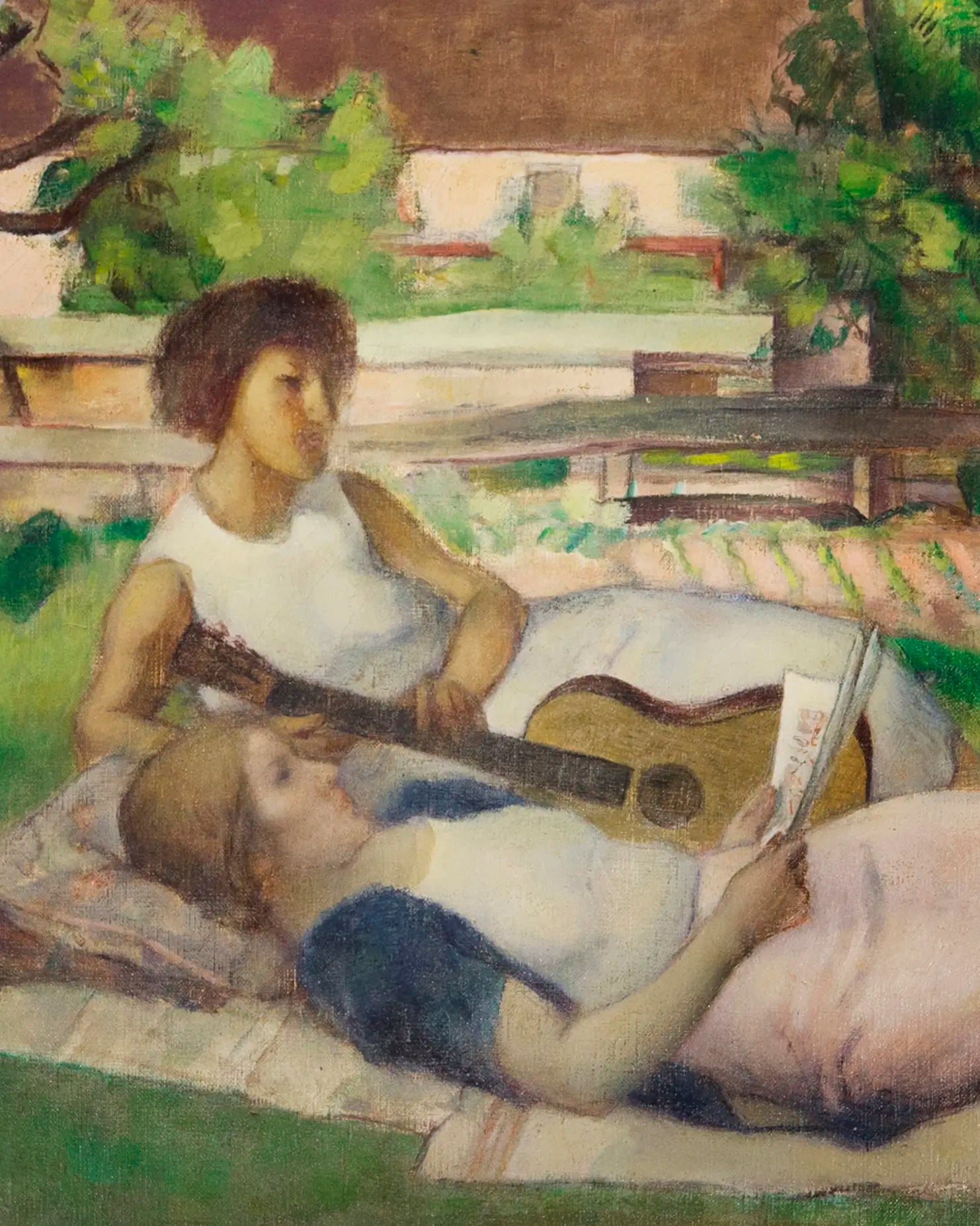 15722, Simka Simkhovitch, Out Doors, 1933