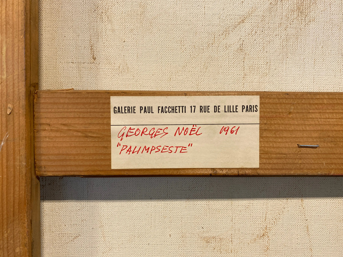 18483, Georges Noël, Pur Palimpseste, 1961