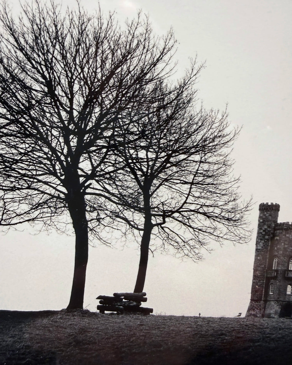 18898, Michael Kenna, Broadway Tower, Worcestershire, England, 1981, printed 1992