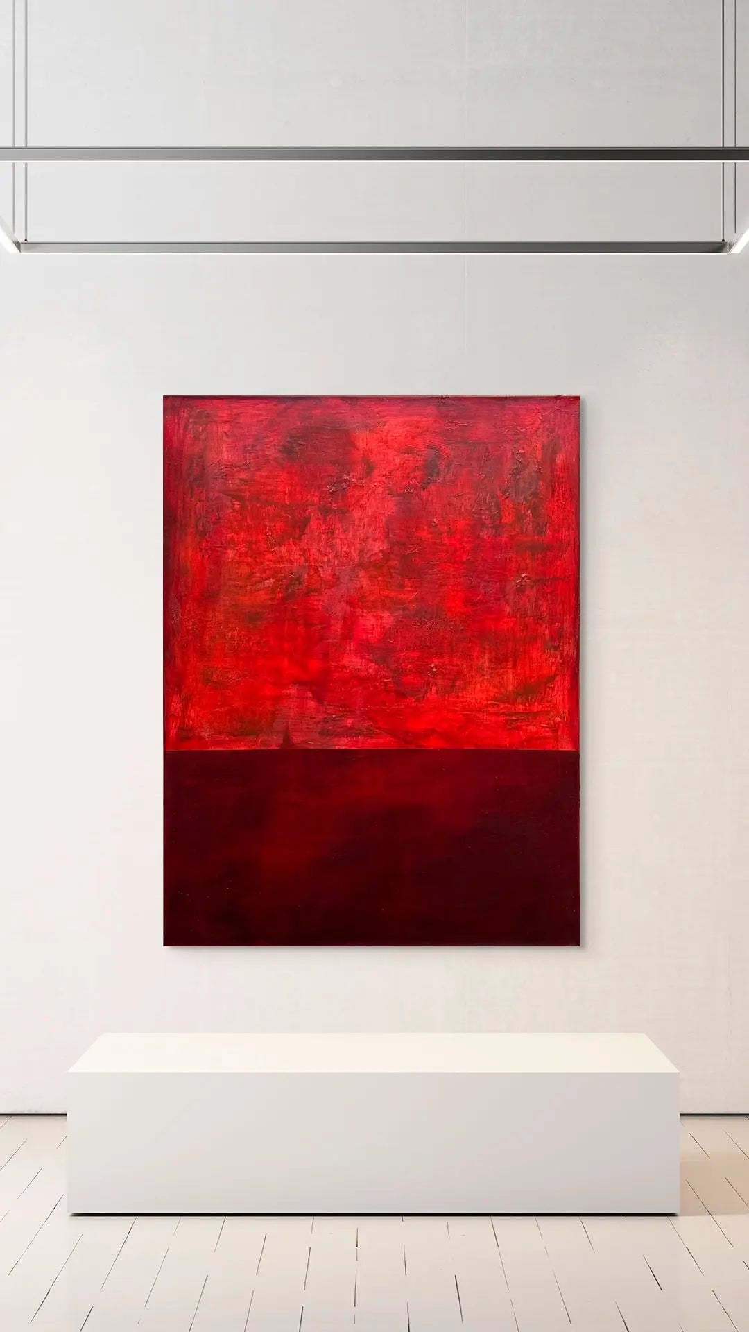 18872, Archer Defterios, Red Composition #4, 2025