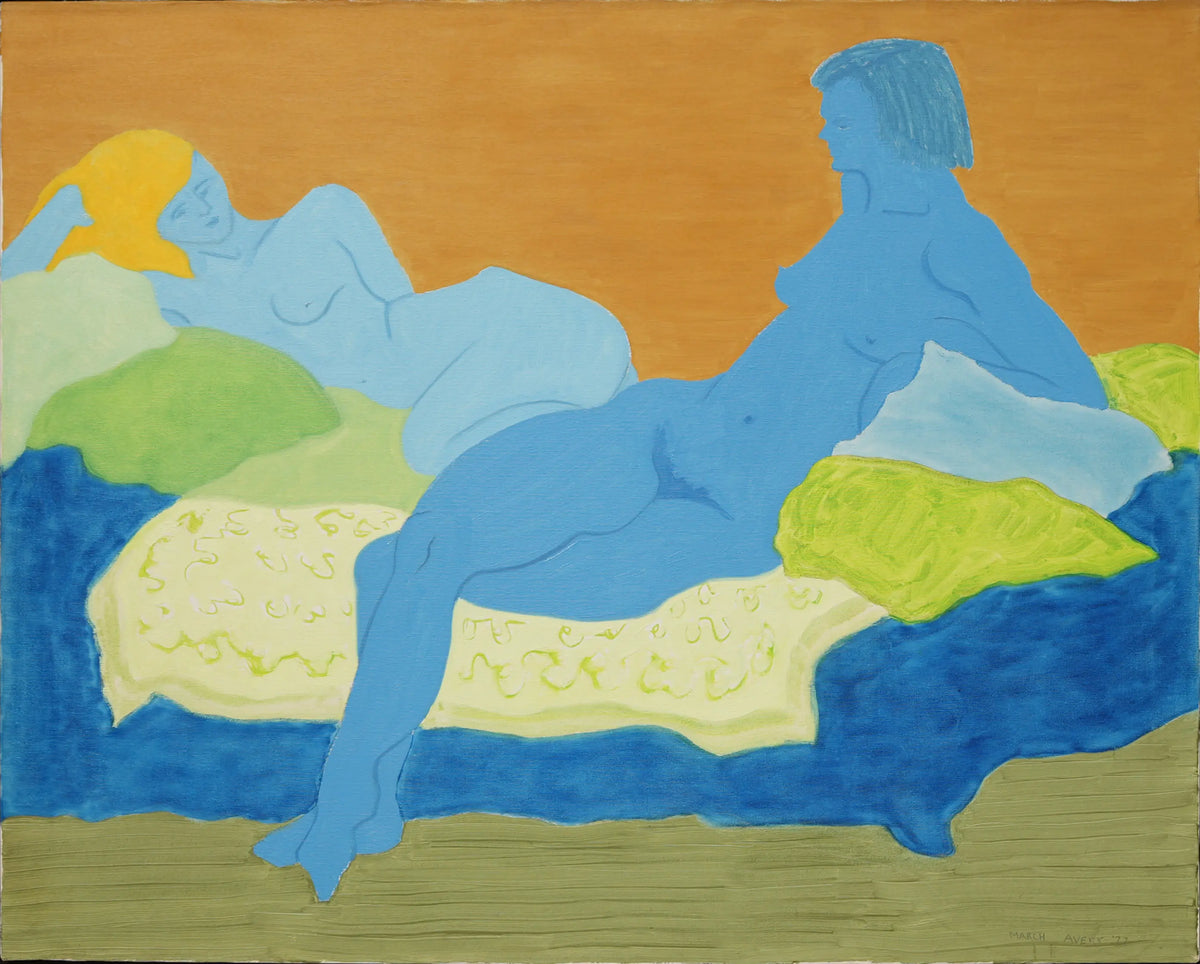 18945, March Avery, Nudes in Conversation, 1977