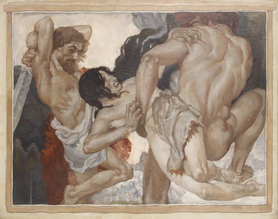 14928, Eugene Francis Savage, Abduction of Helen of Troy by Paris, Circa 1930
