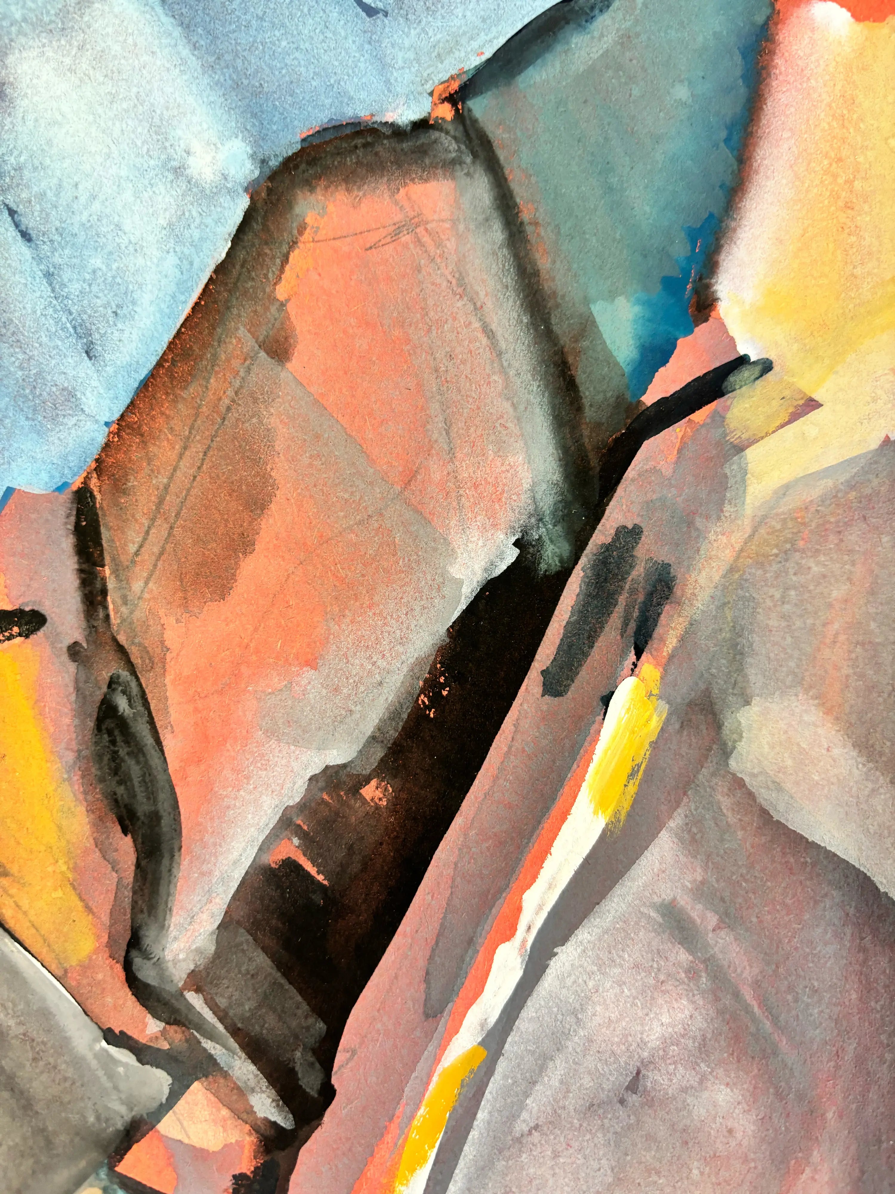 16582, Albert Wein, Rocky Formation; Monhegan (Red Rocks)