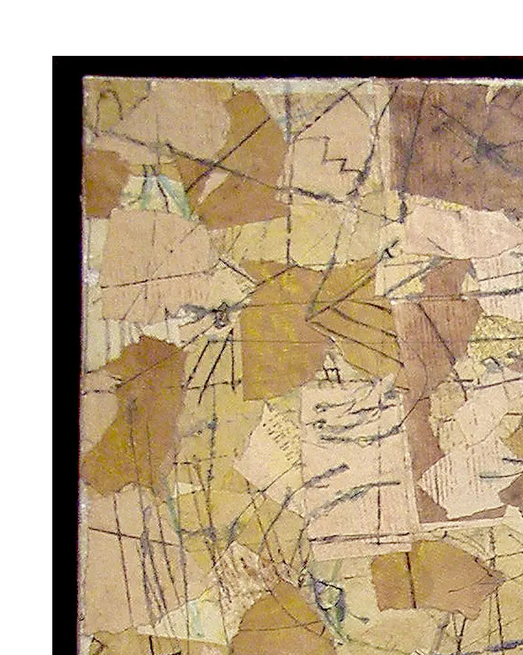 15371, Georges Noël, Palimpseste éclaté, Dated lower left: 1964
