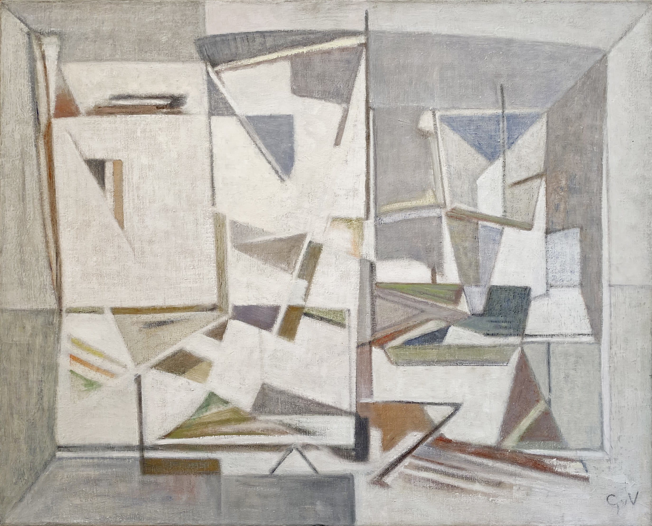 16123, Geer van Velde, Composition, circa 1956