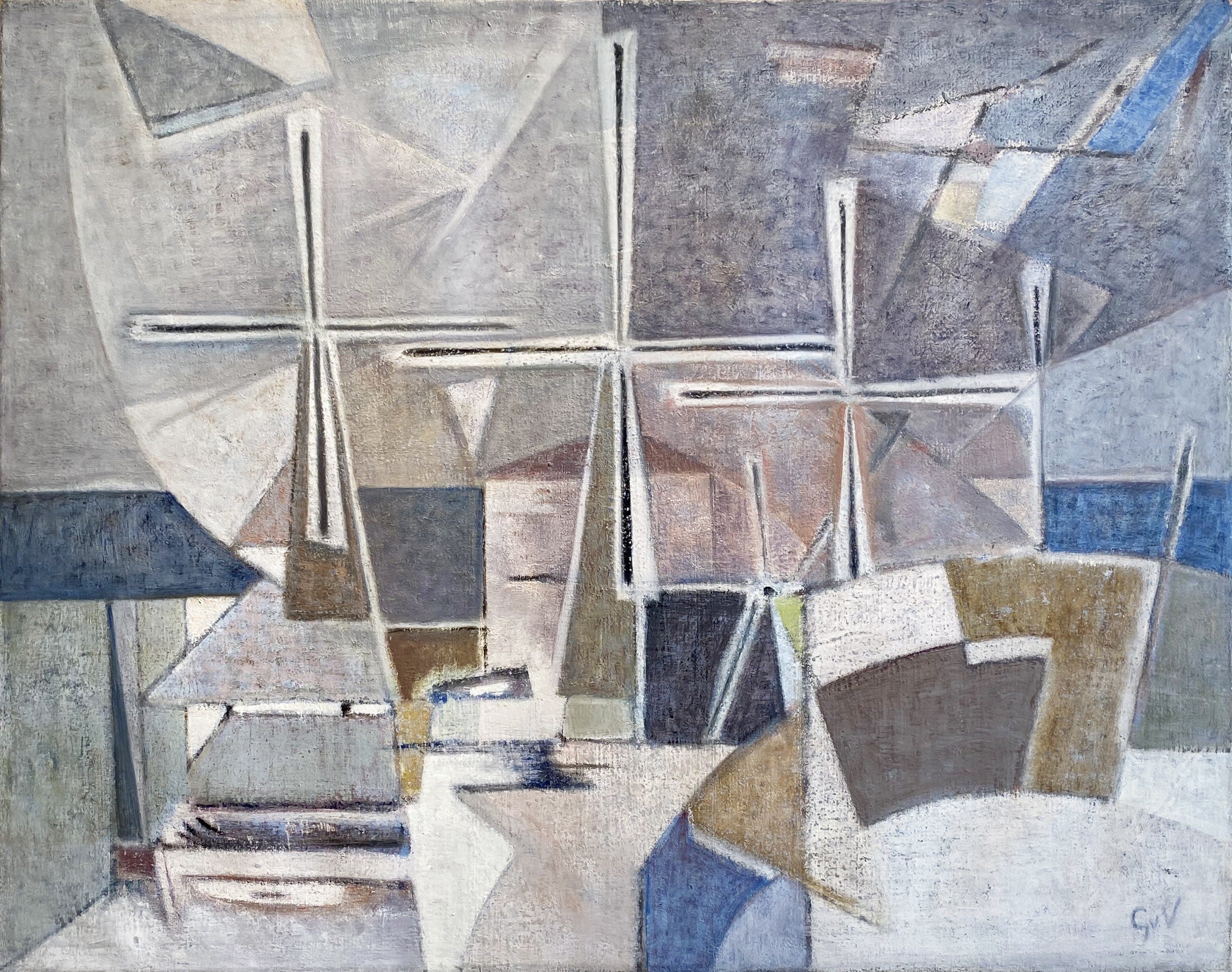 14967, Geer van Velde, Composition, circa 1960