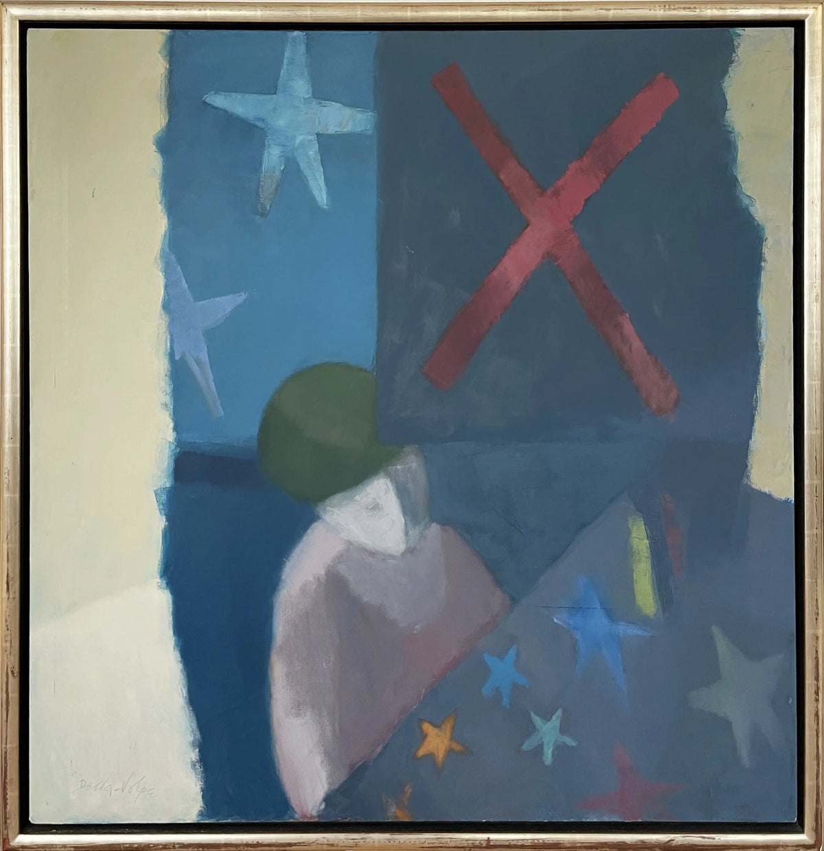 15916, Ralph Della-Volpe, Woman with Flag, 1962