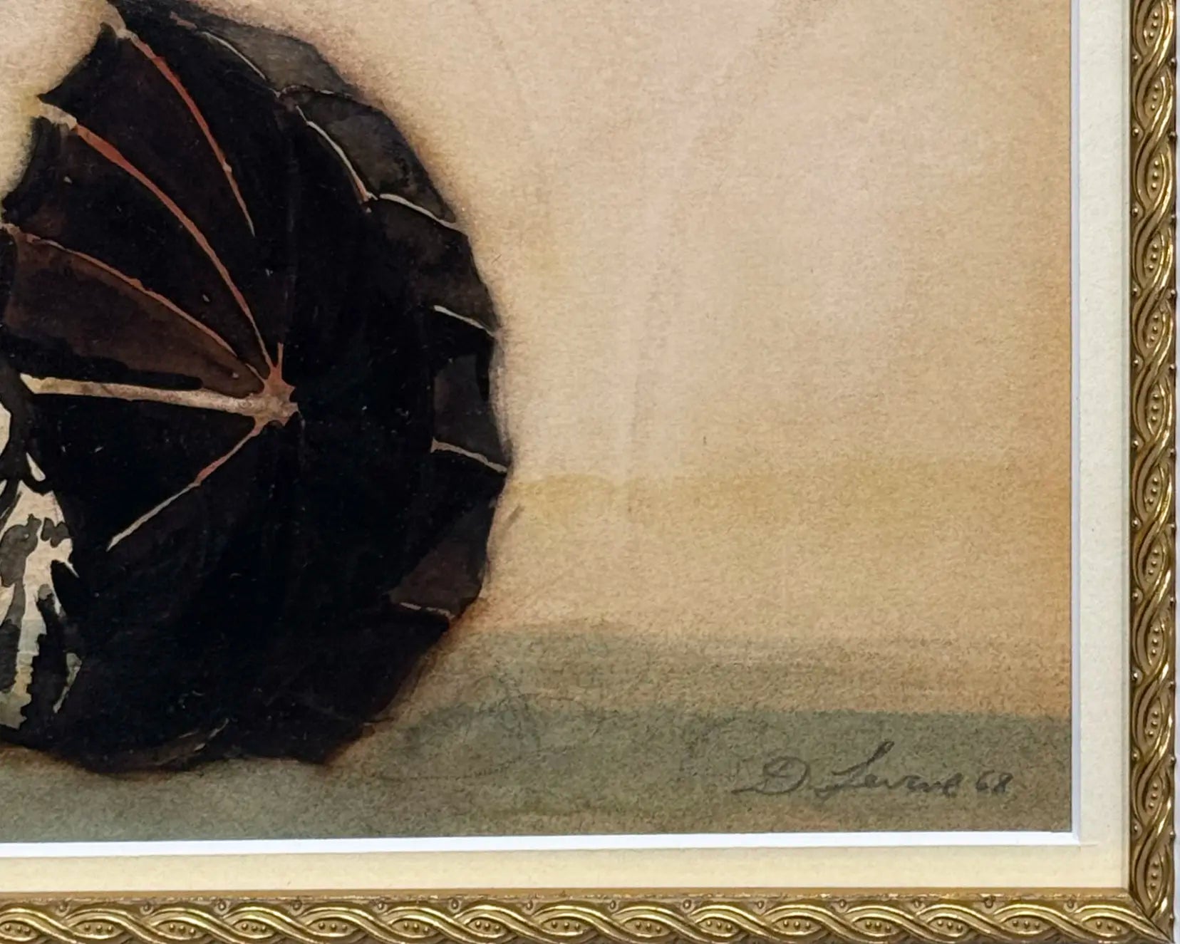 18885, David Levine, Yellow Hat, 1968