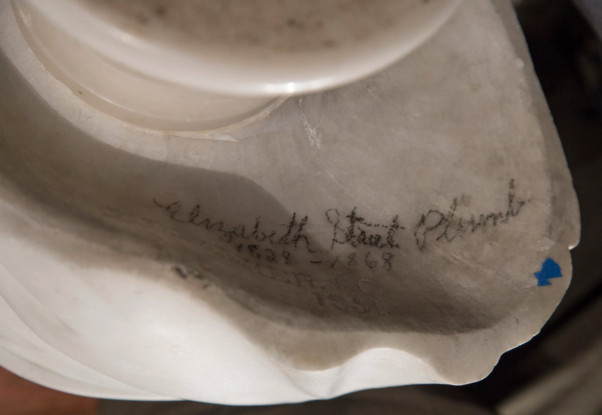 15983, Erastus Dow Palmer, Bust of Elizabeth S. Plumb, 1851