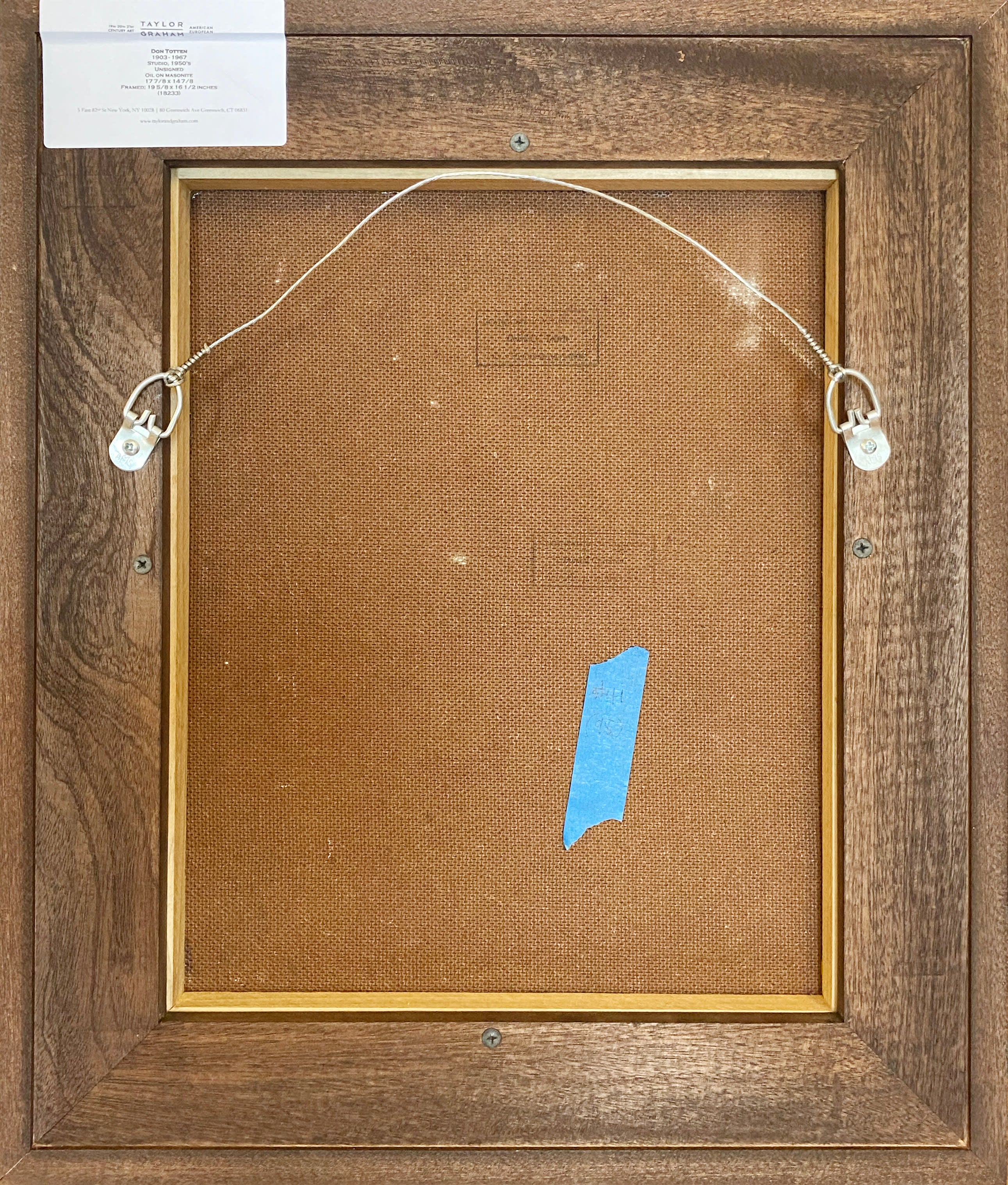 18233, Don Totten, Studio, circa 1950's
