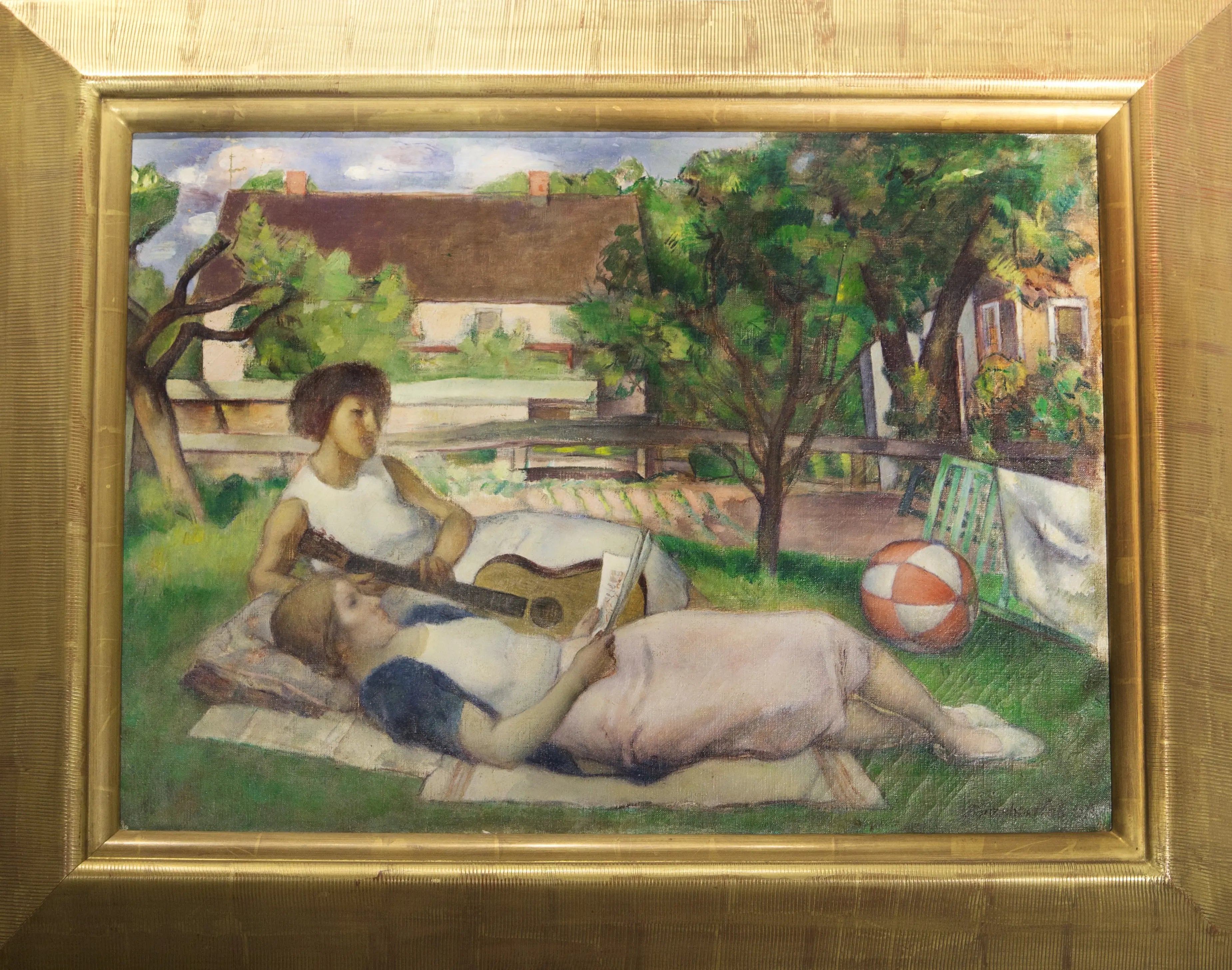 15722, Simka Simkhovitch, Out Doors, 1933
