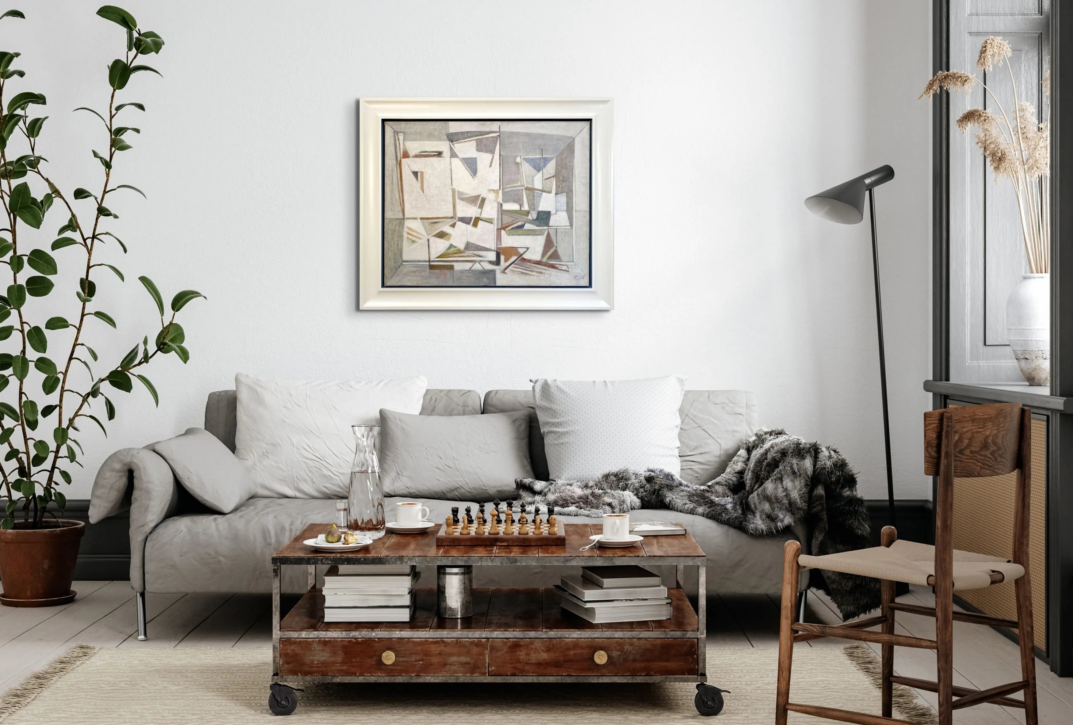 16123, Geer van Velde, Composition, circa 1956
