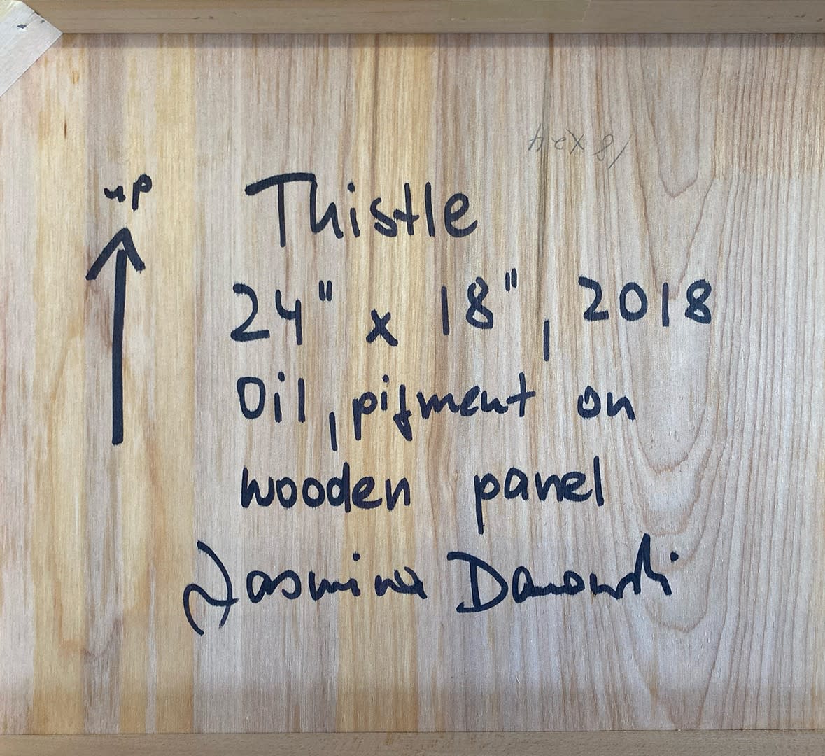 18369, Jasmina Danowski, Thistle, 2018