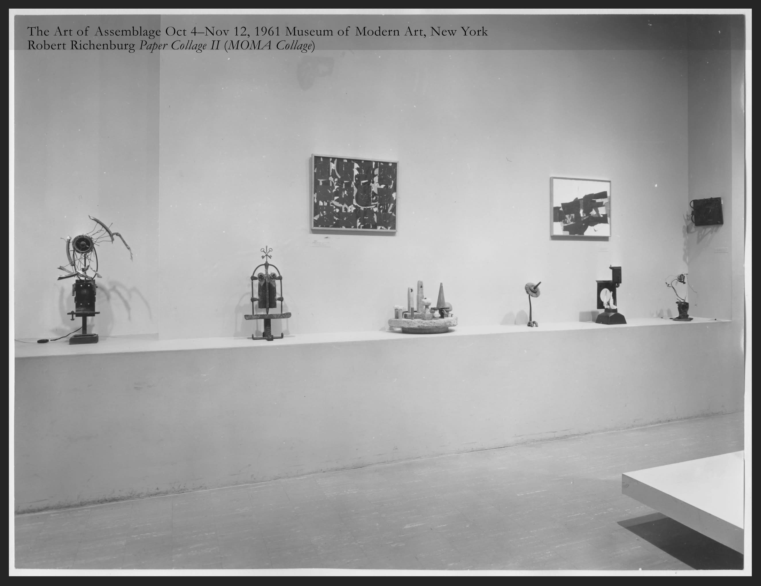 16468, Robert Richenburg, MOMA Collage, 1960