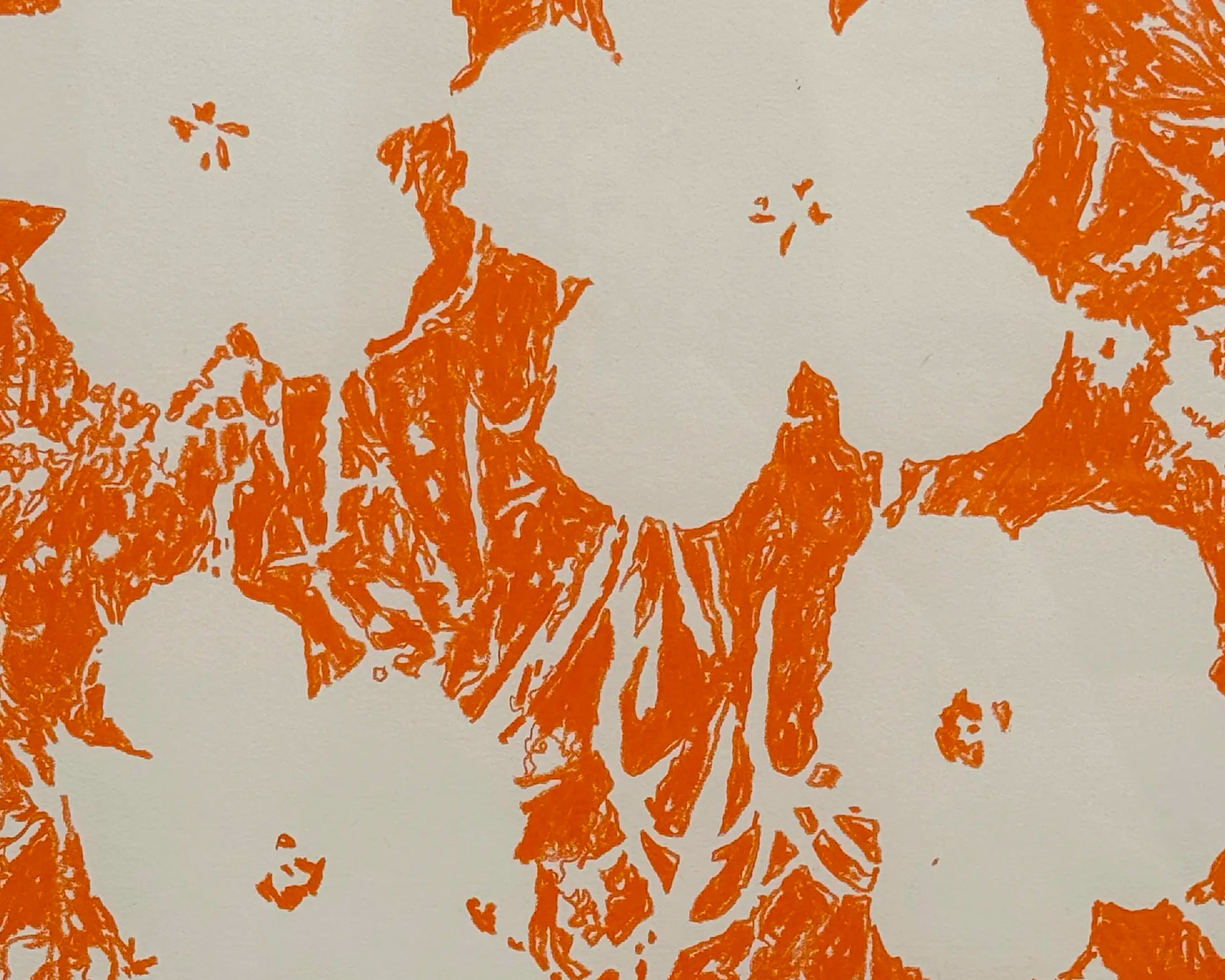 13407, John Zinsser, After Andy Warhol, Flowers, 1964 (Orange Version), 2011