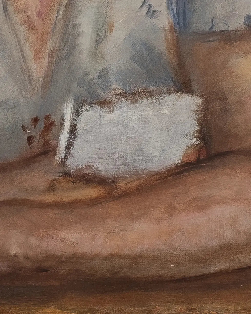 15497, Simka Simkhovitch, Elsa Reading a Letter, Circa 1940