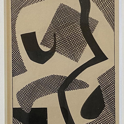 17036, Carl Holty, Forms B, Sketchbook #4, c. 1935