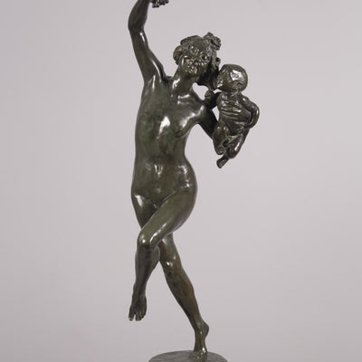 16020, Frederick William MacMonnies, Bacchante with Infant Faun, 1894