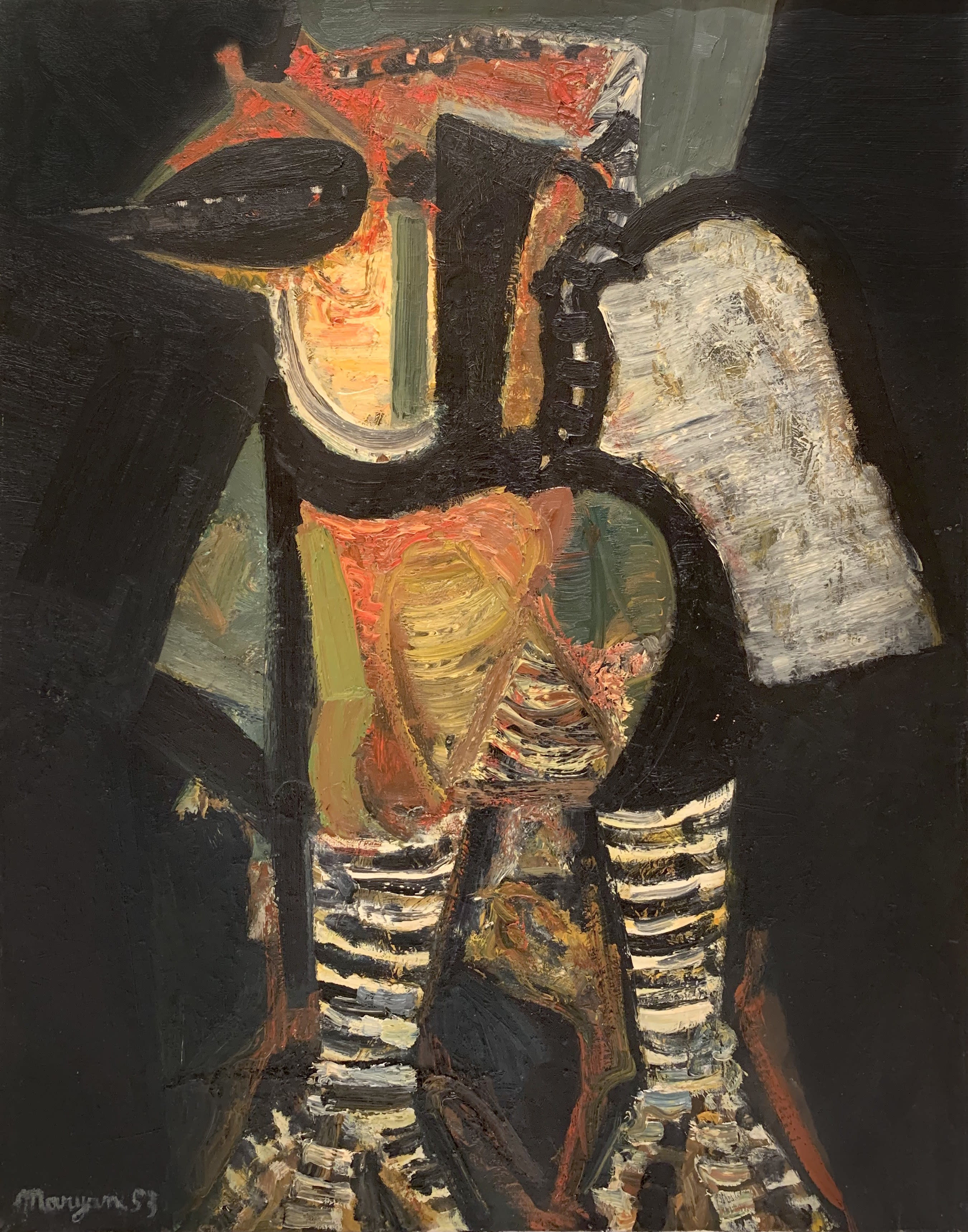 14872, Pinchas Maryan, L’Oiseau, 1953