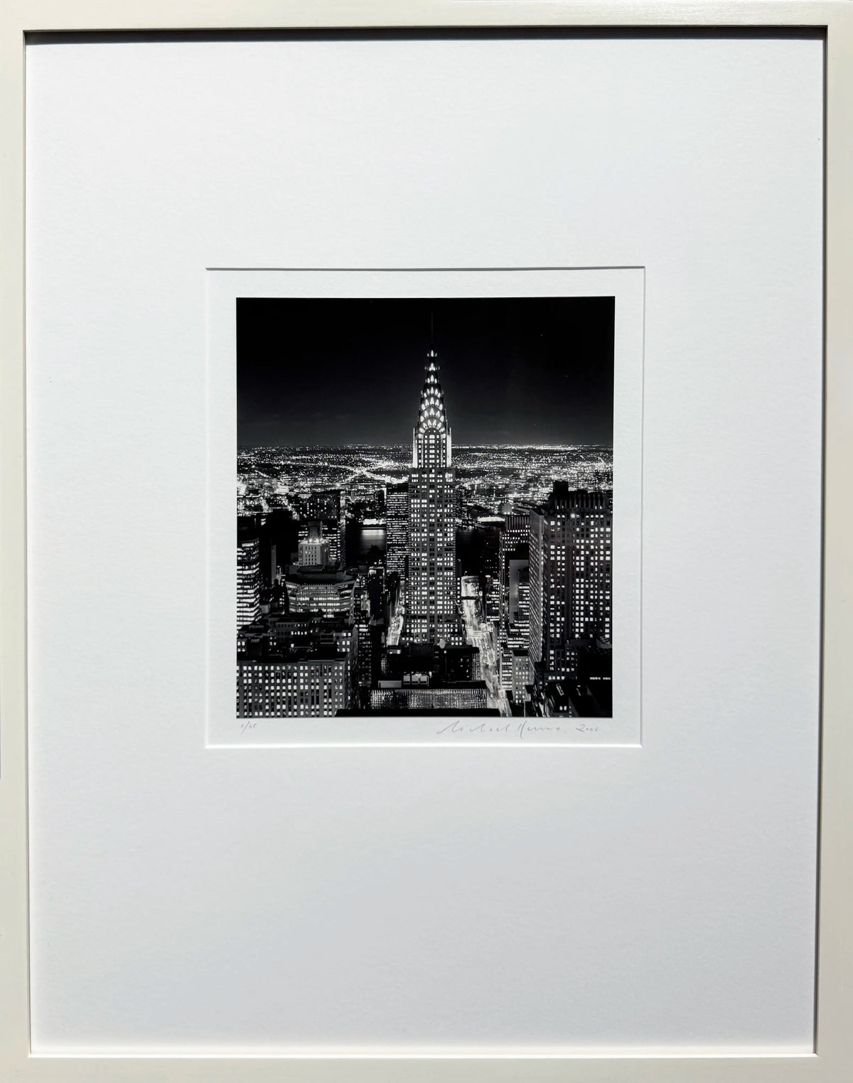 18894, Michael Kenna, Chrysler Building, Study 2, New York, USA, 2007, printed 2007