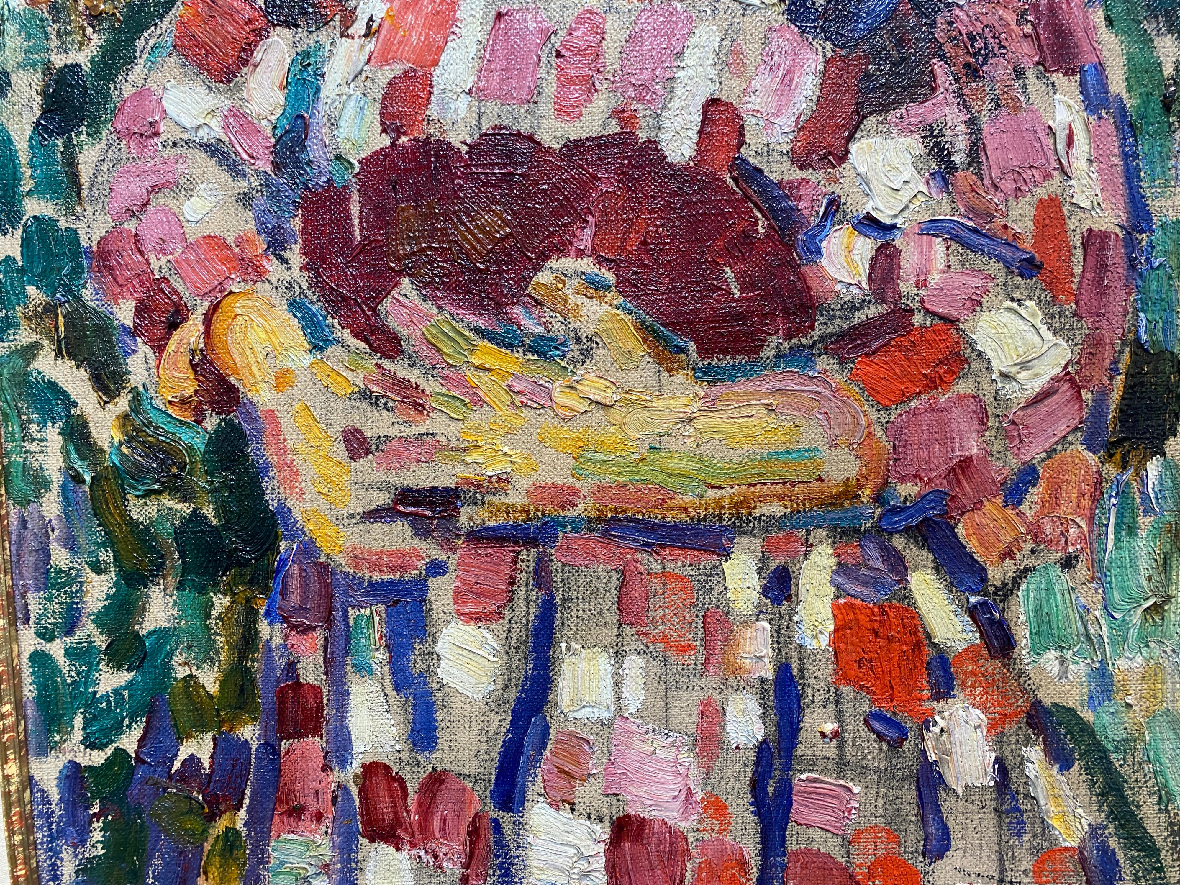 18587, Augustin Carrera, Girl Gathering Flowers, 1910