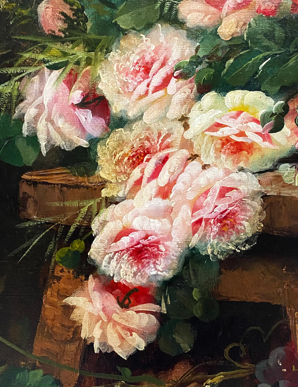 14639, Max Albert Carlier, Still Life with Flowers & Fruit