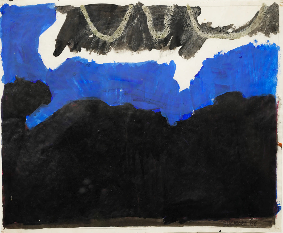 18949, Edward Dugmore, Black, Blue and White, 1966