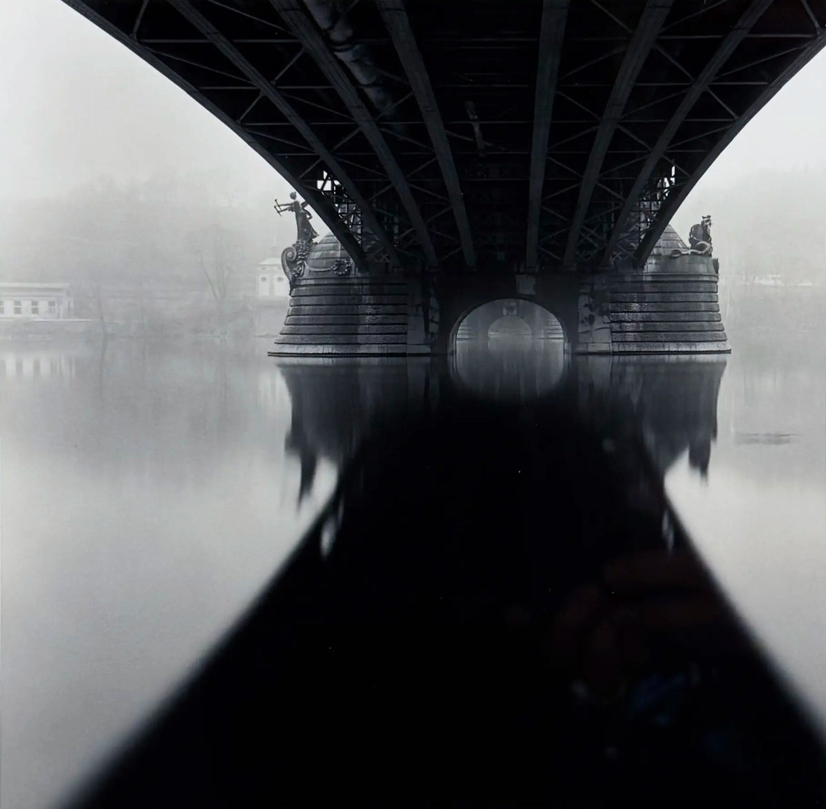 18906, Michael Kenna, Czech Bridge, Prague, Czech Republic, 1996, printed 1997