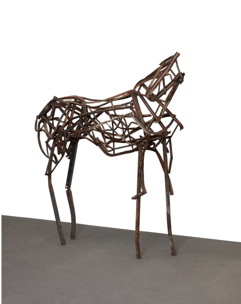 17362, Deborah Butterfield, Metrical, 1986
