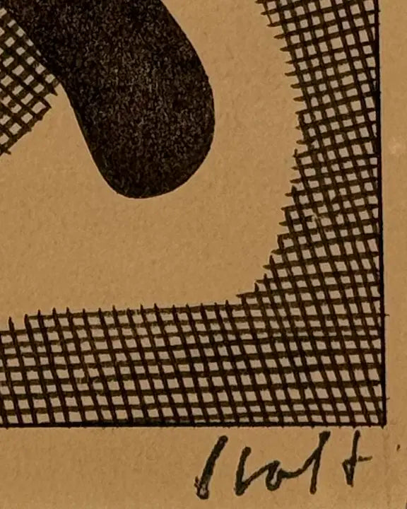 17035, Carl Holty, Forms A, Sketchbook #4, c. 1935