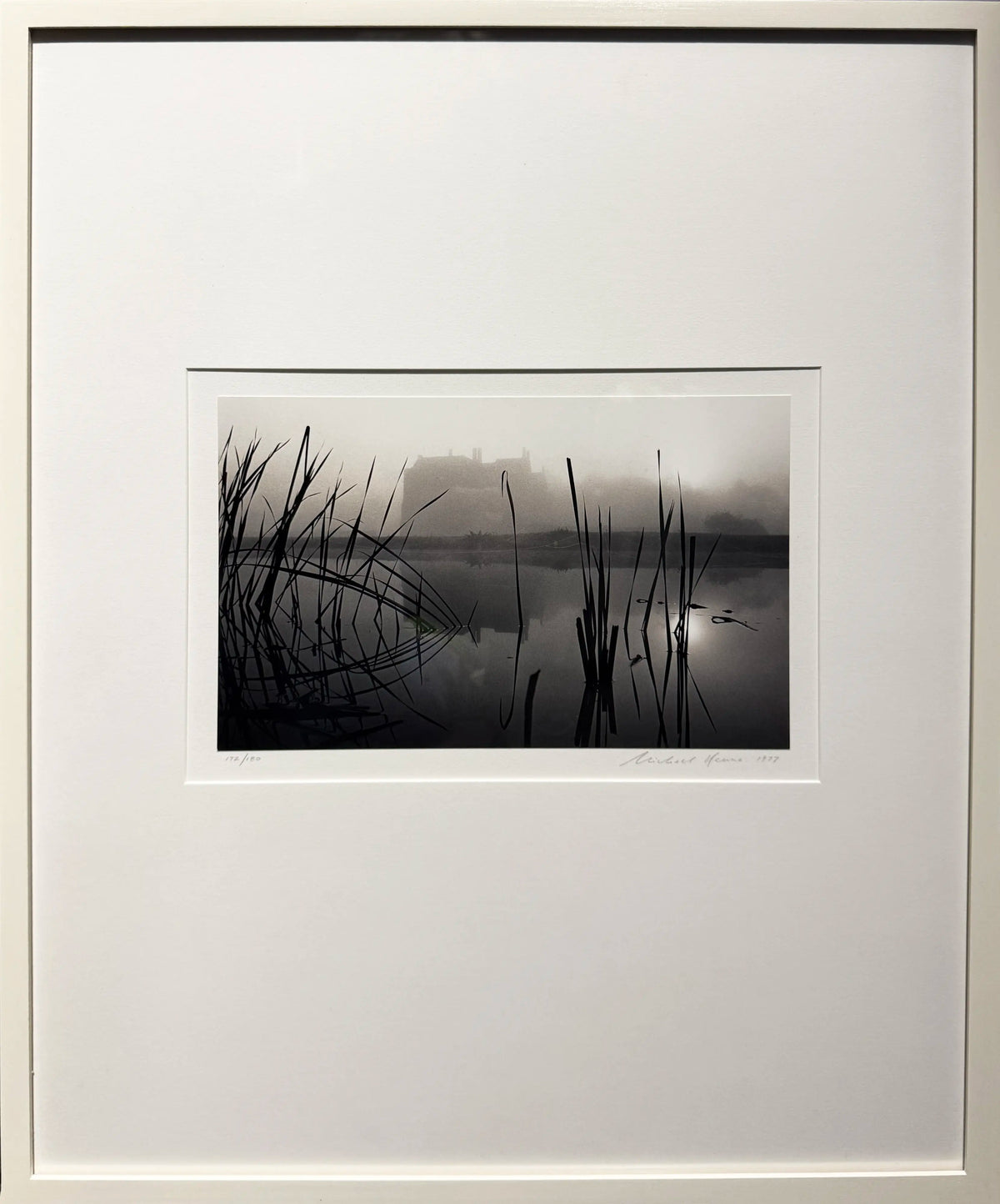 18899, Michael Kenna, Broughton Castle, Oxfordshire, England, 1977, printed 1990