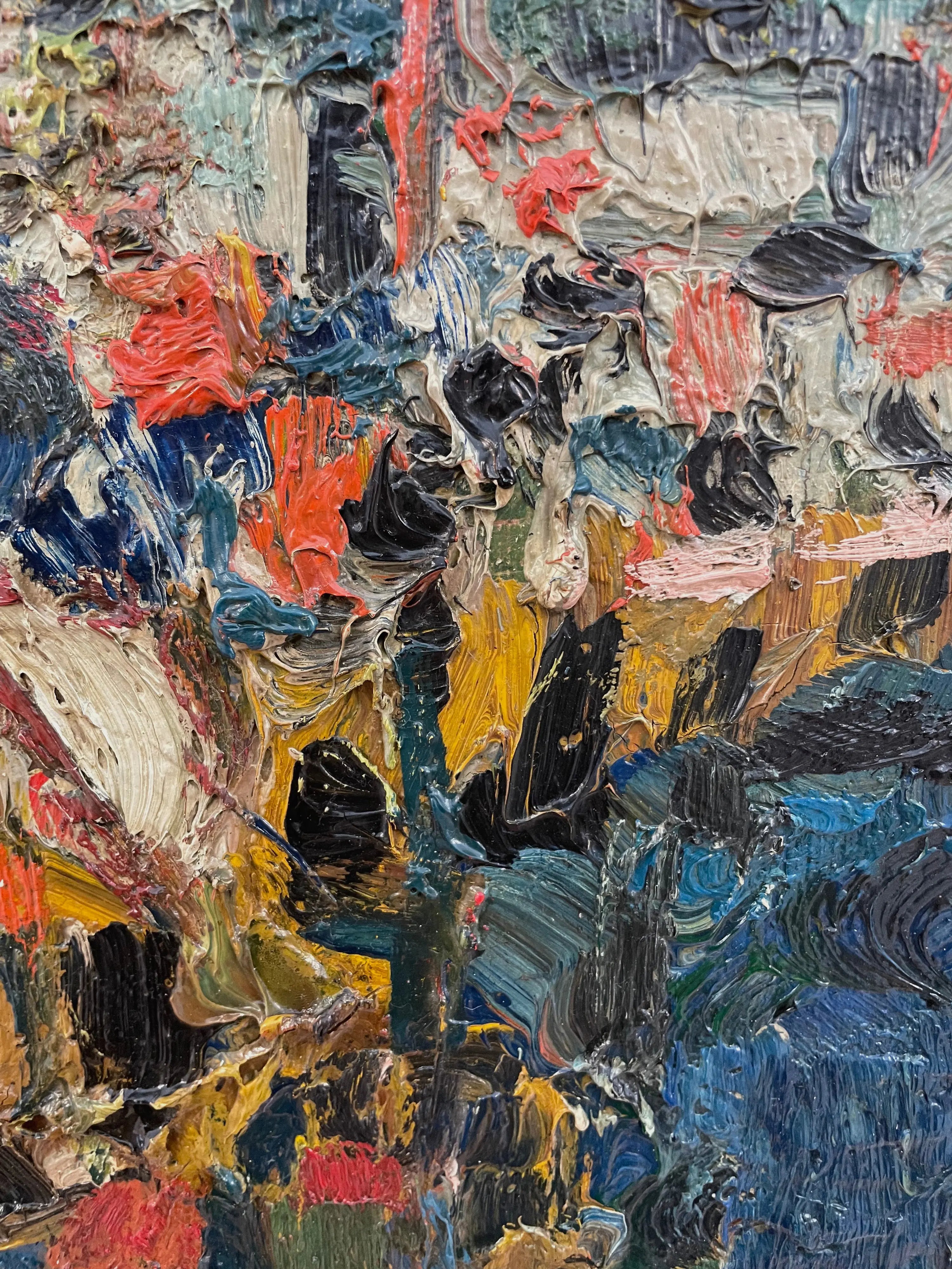 14671, André Cottavoz, Les Parasols, 1954