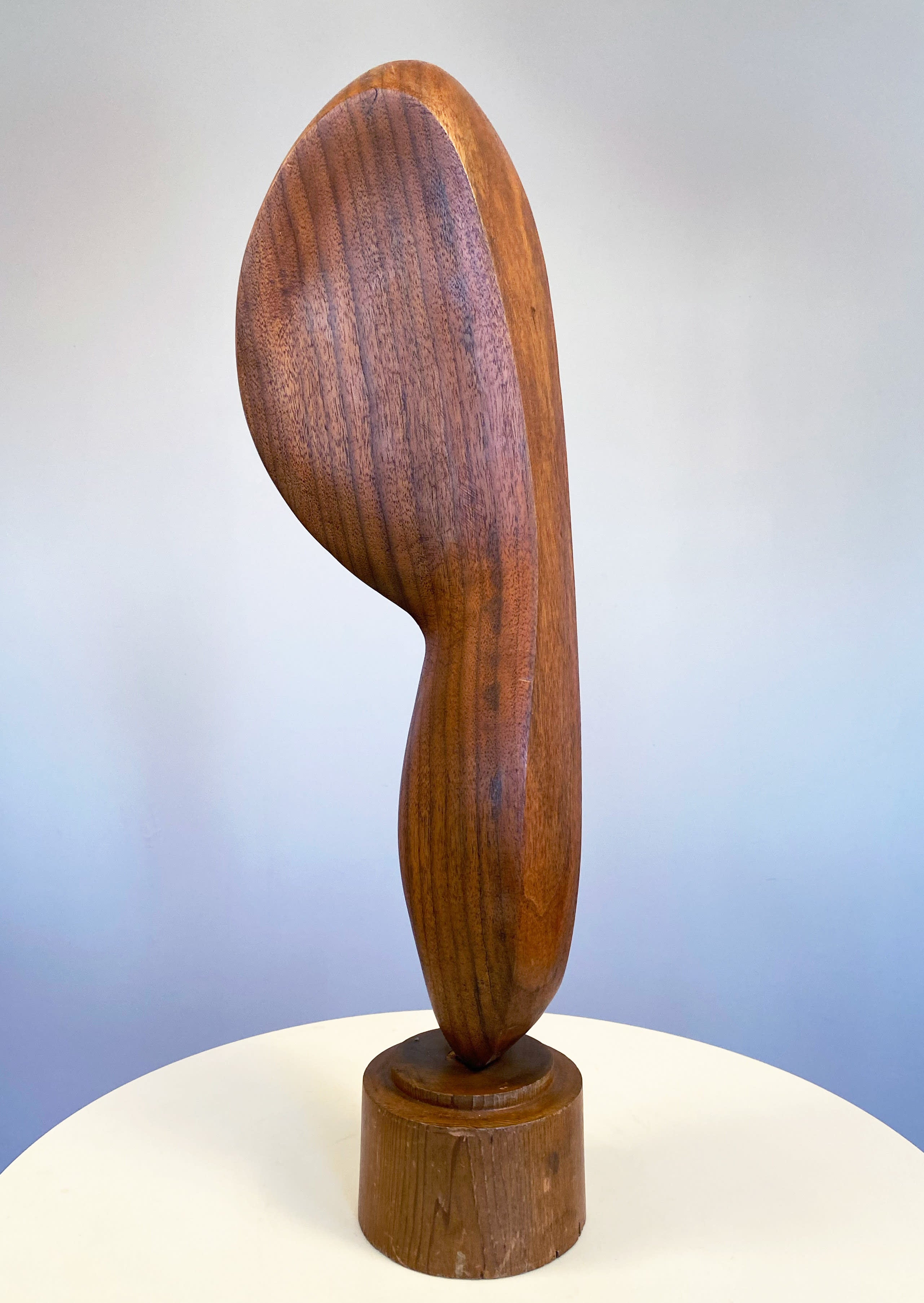 14476, Joseph Goethe, Abstract Head with Carved Pedestal, circa 1955
