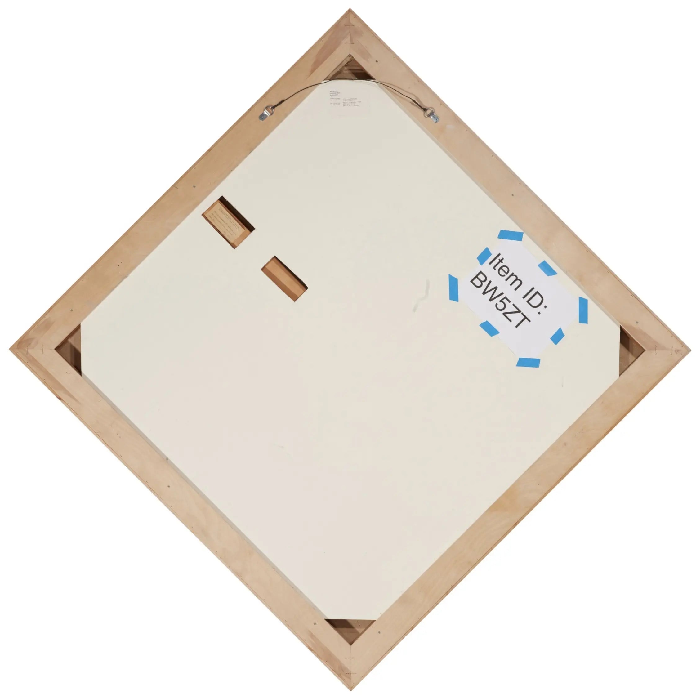 17027, Ilya Bolotowsky, White Diamond, 1968