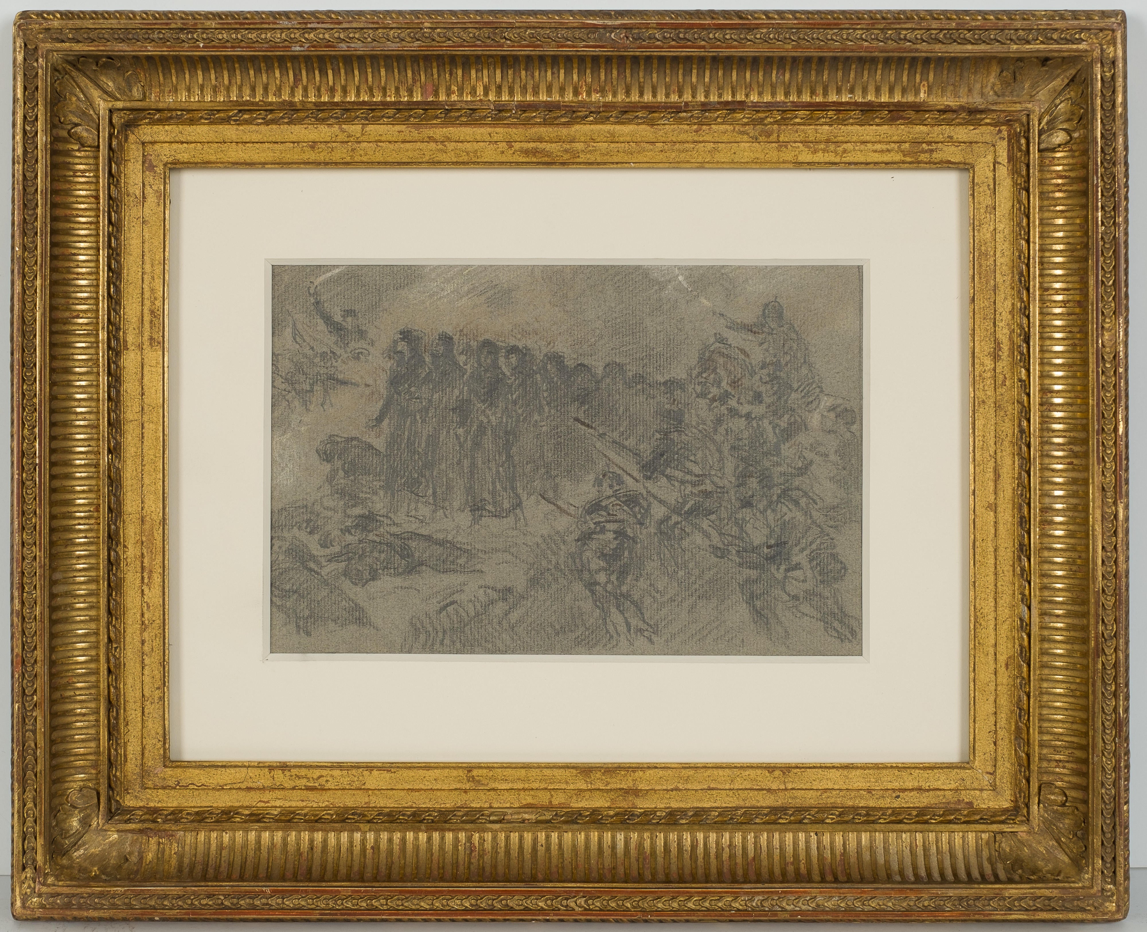 16449, Francis Luis Mora, Battle Scene, Spanish American War, circa 1898